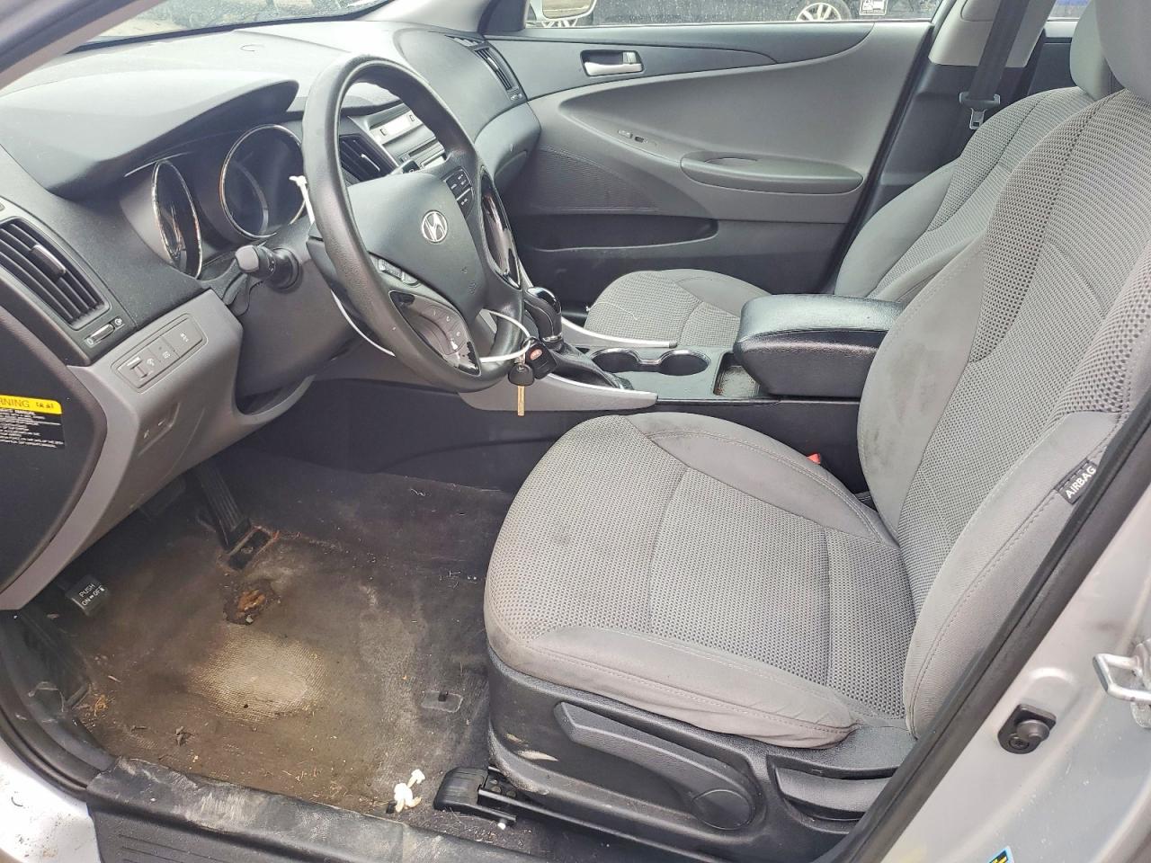 2014 Hyundai Sonata Gls Silver vin: 5NPEB4ACXEH913651