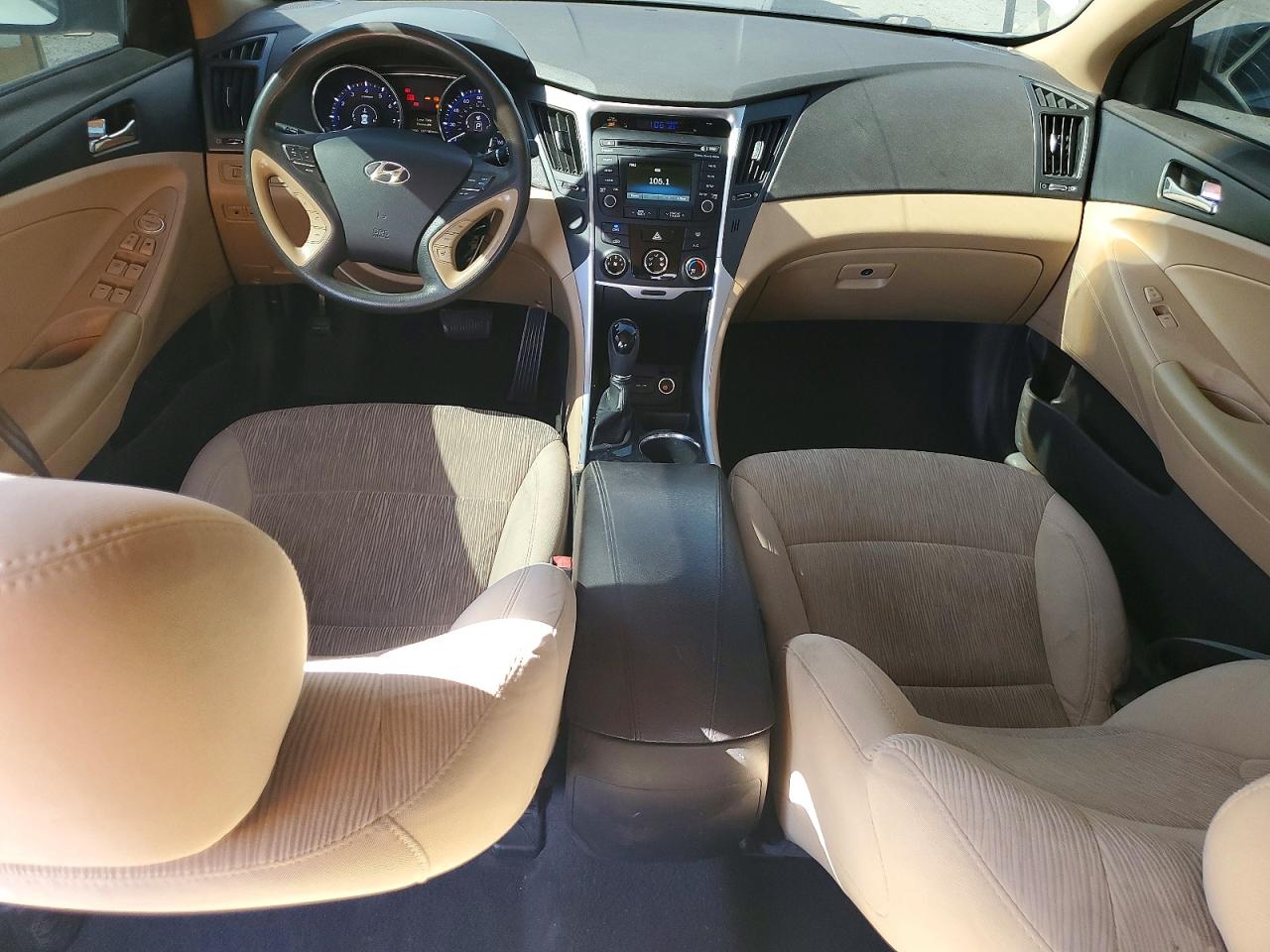 2014 Hyundai Sonata Gls White vin: 5NPEB4ACXEH916601