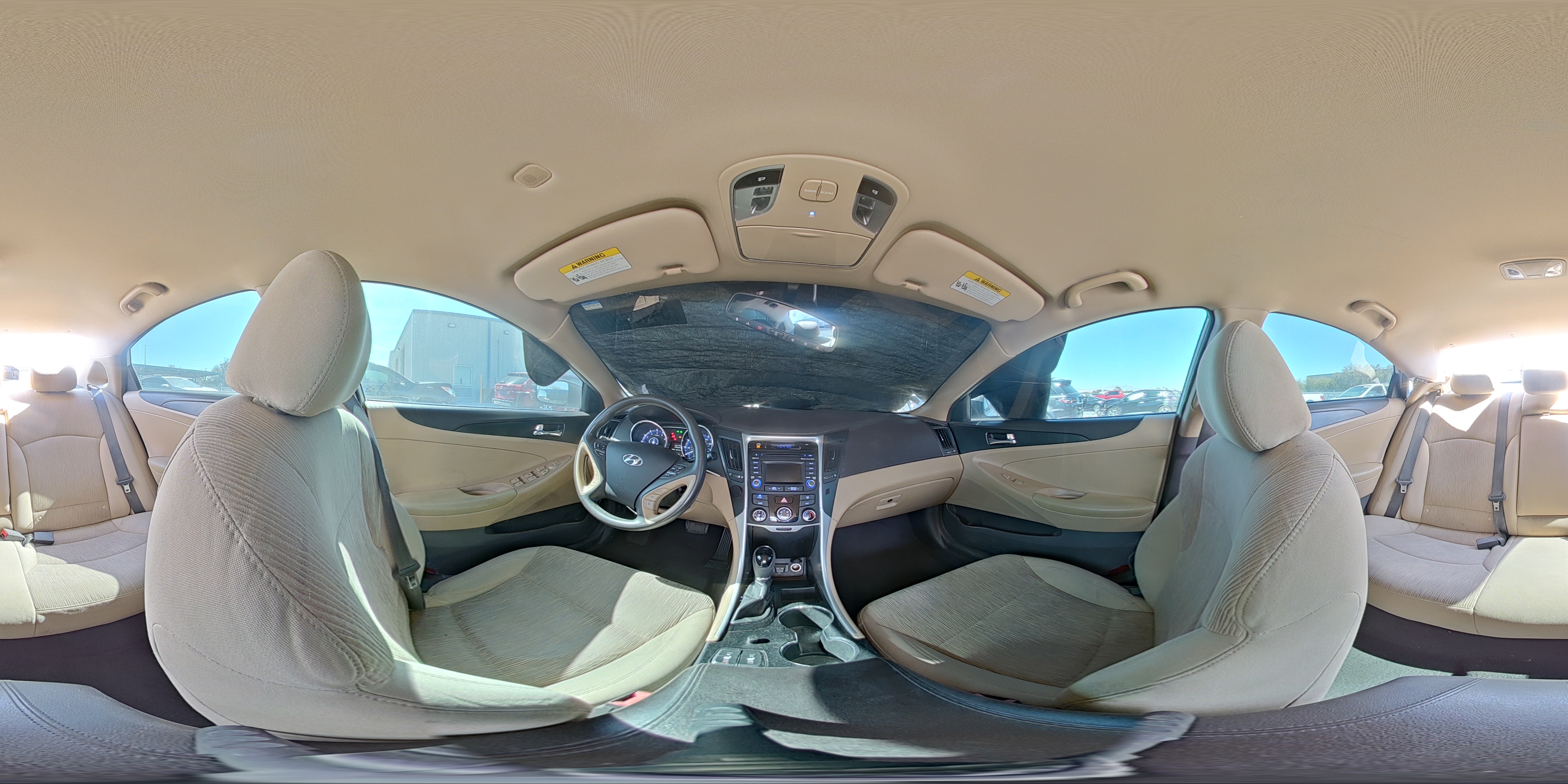 2014 Hyundai Sonata Gls White vin: 5NPEB4ACXEH916601