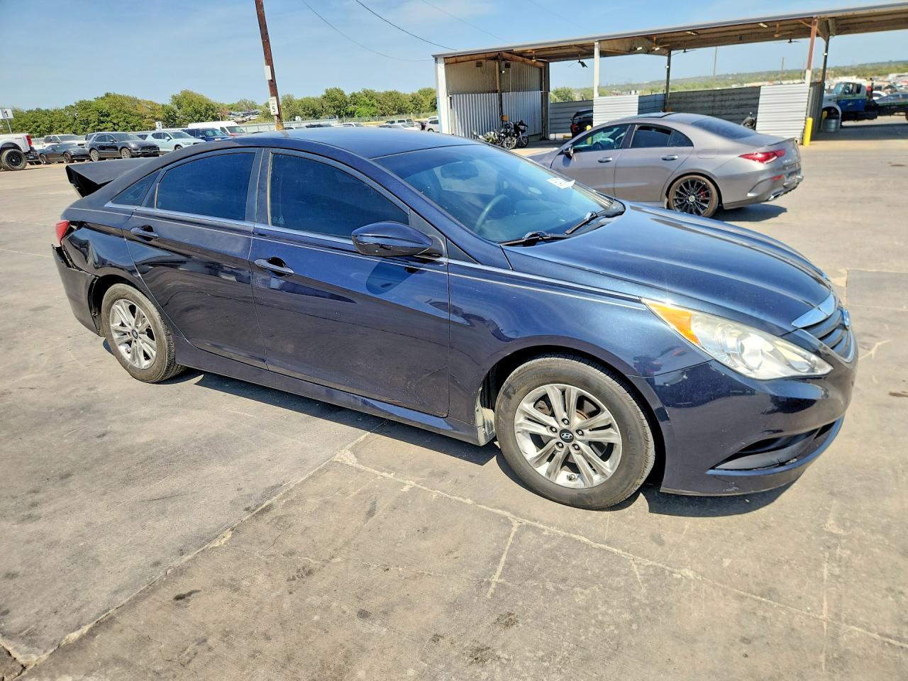 2014 Hyundai Sonata Gls Black vin: 5NPEB4ACXEH923242