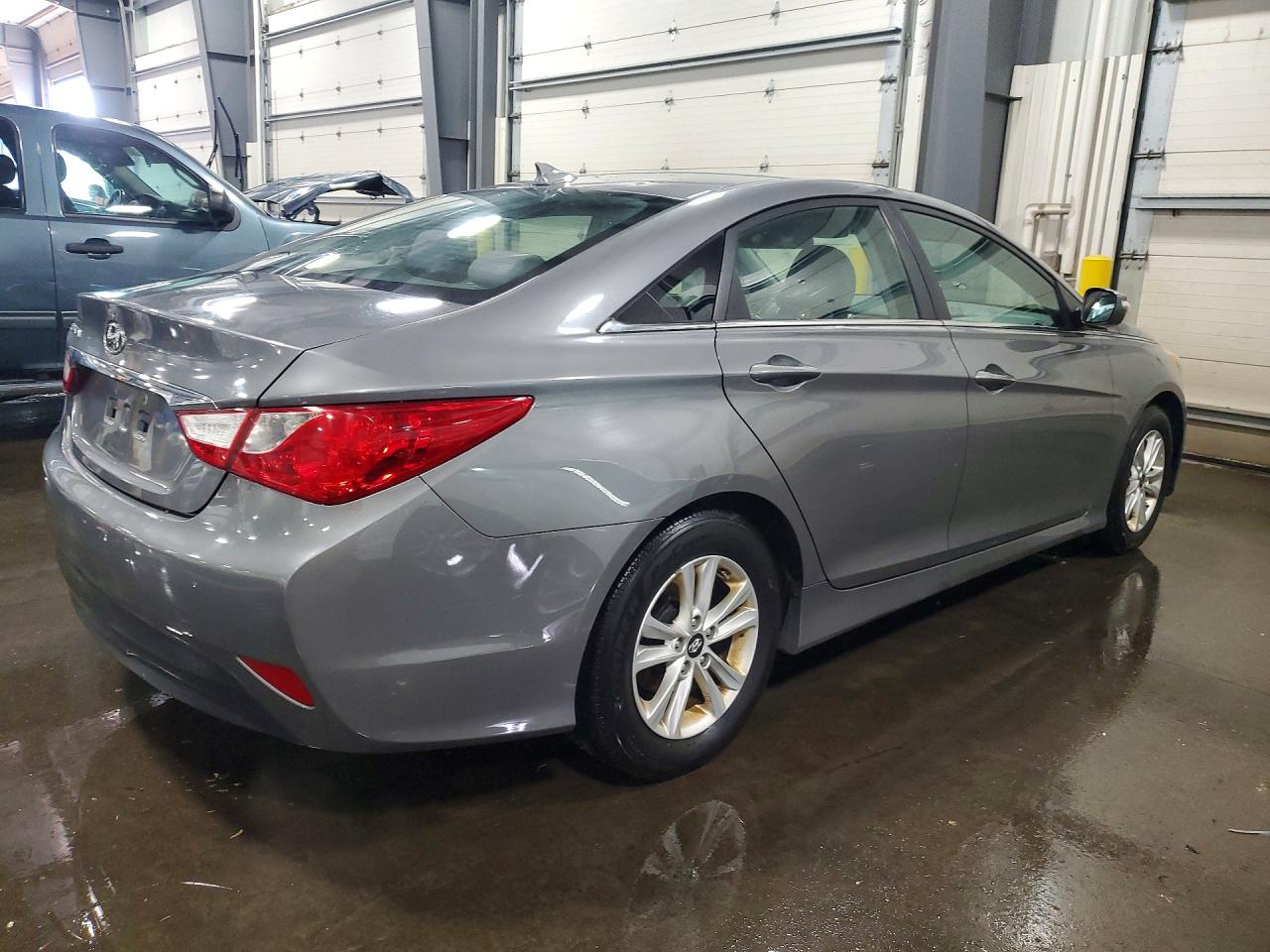 2014 Hyundai Sonata Gls Silver vin: 5NPEB4ACXEH925525