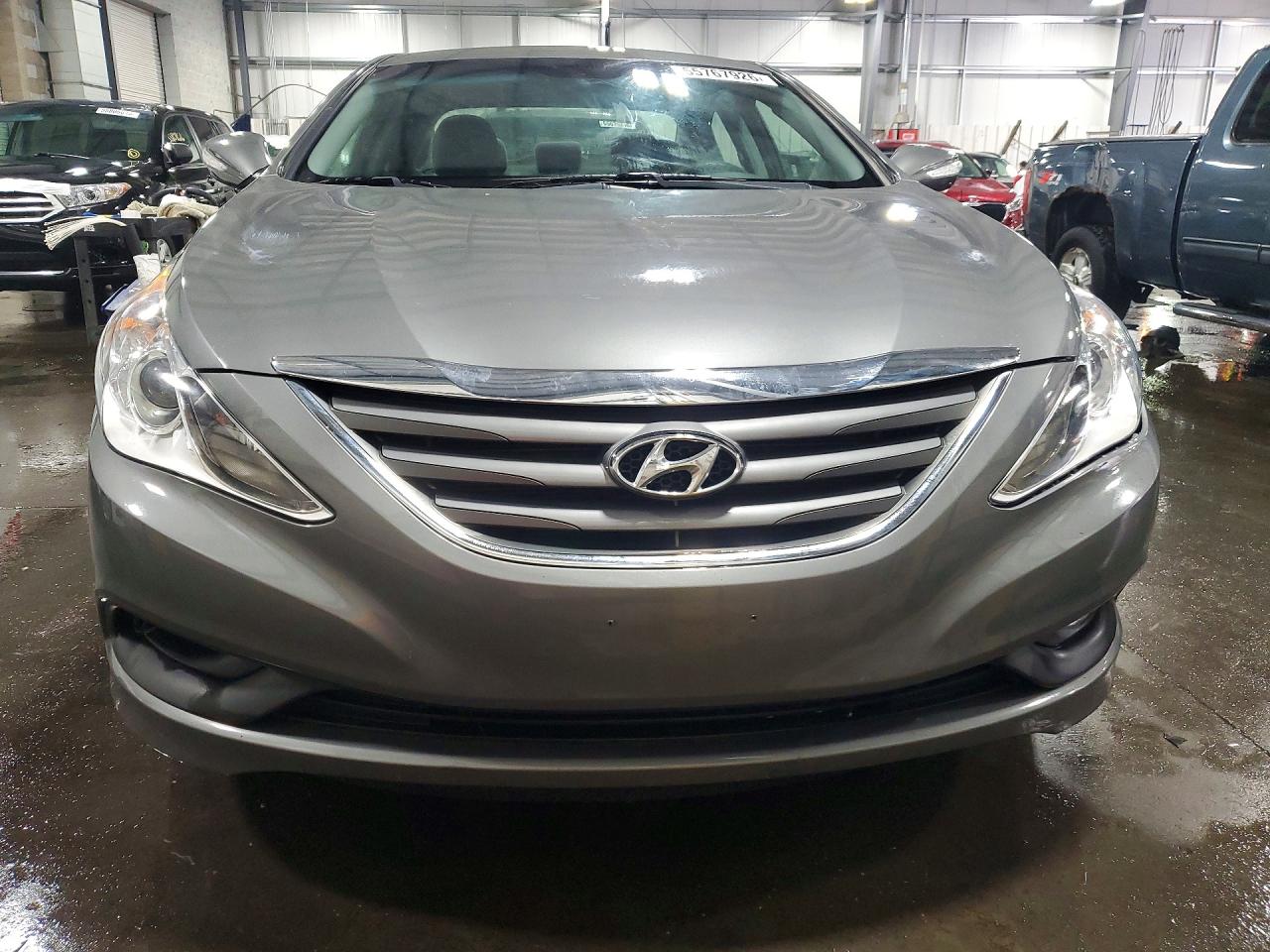 2014 Hyundai Sonata Gls Silver vin: 5NPEB4ACXEH925525