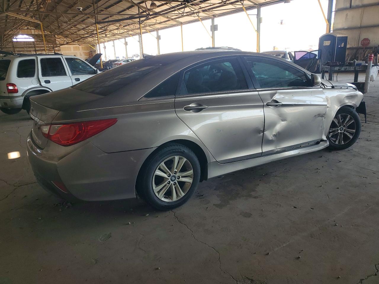 2014 Hyundai Sonata Gls Brown vin: 5NPEB4ACXEH937271