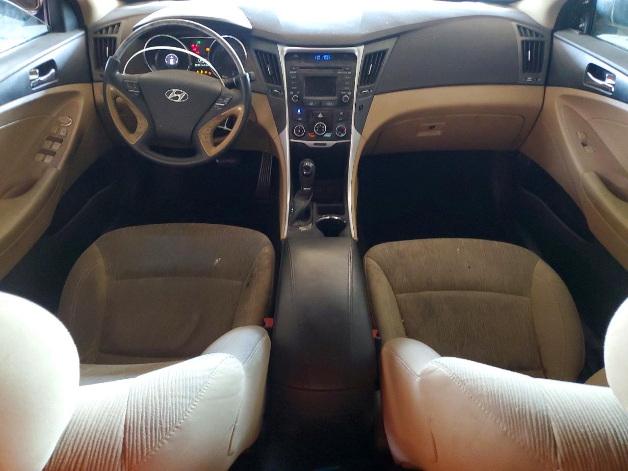 2014 Hyundai Sonata Gls Brown vin: 5NPEB4ACXEH937271