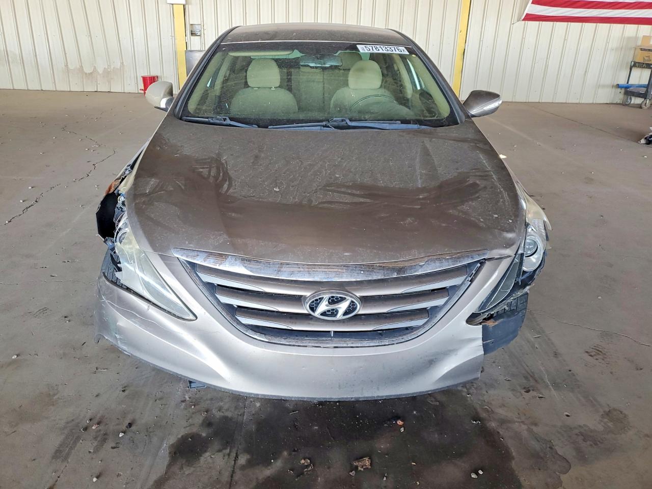 2014 Hyundai Sonata Gls Brown vin: 5NPEB4ACXEH937271