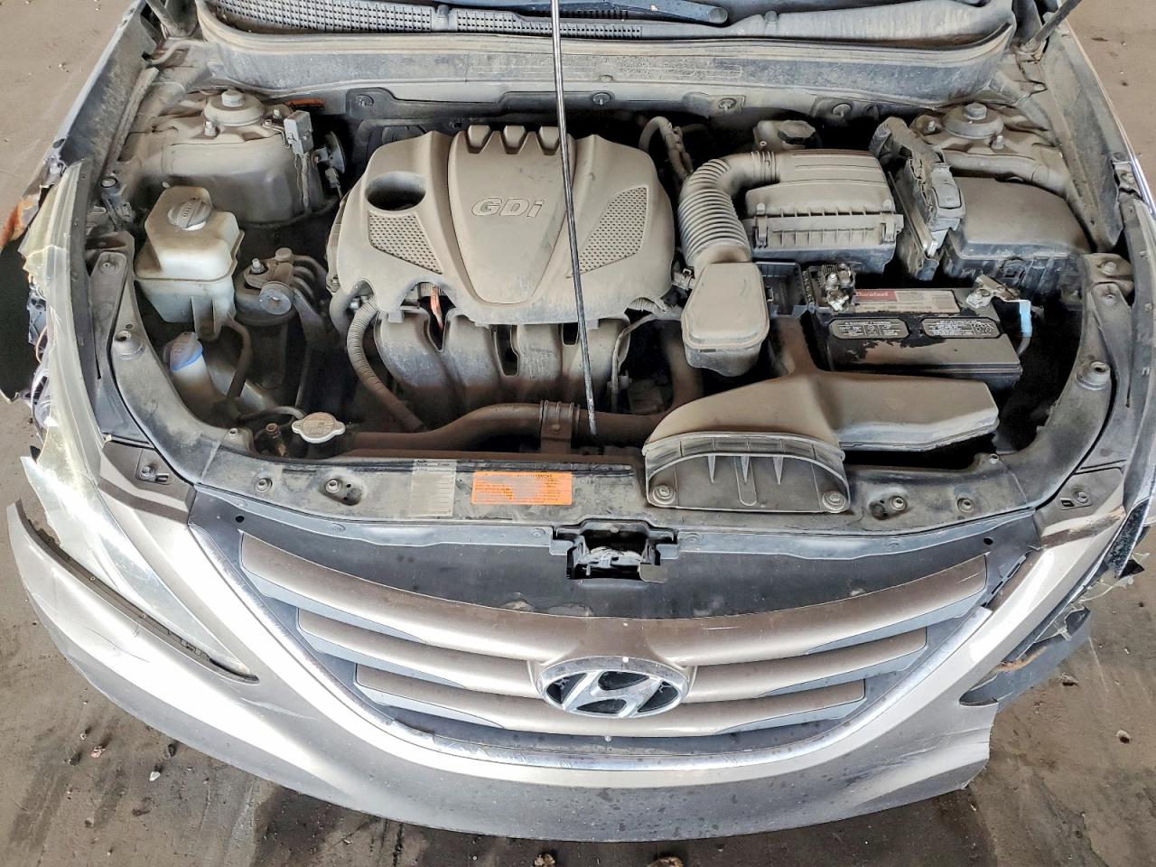2014 Hyundai Sonata Gls Brown vin: 5NPEB4ACXEH937271