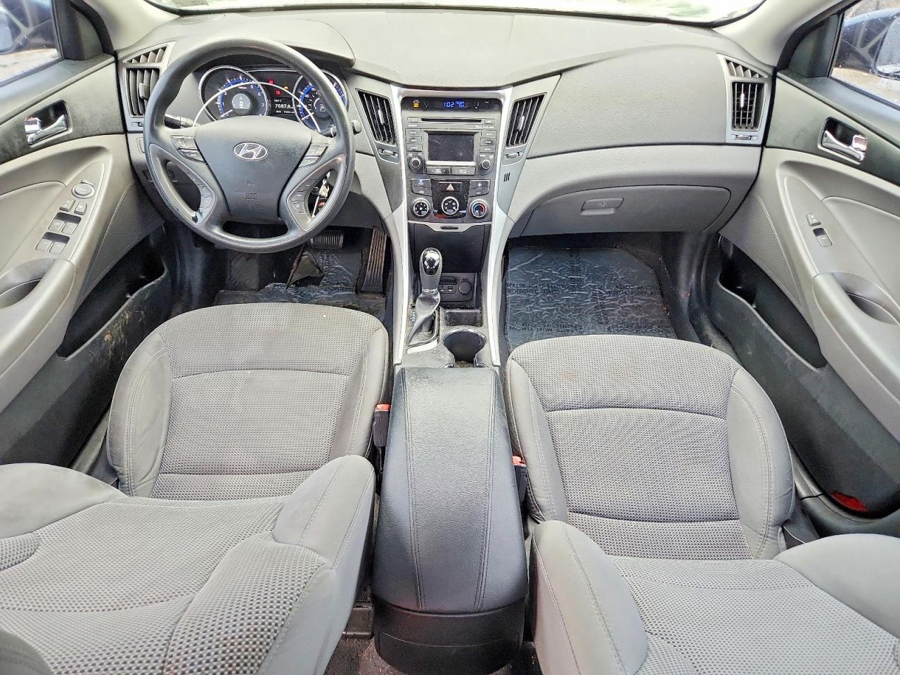 2014 Hyundai Sonata Gls Blue vin: 5NPEB4ACXEH938467