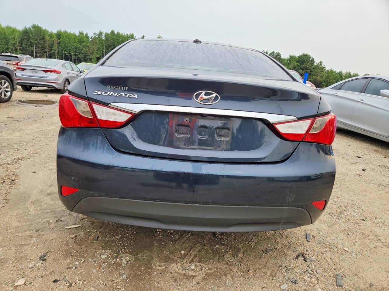 2014 Hyundai Sonata Gls Blue vin: 5NPEB4ACXEH938467