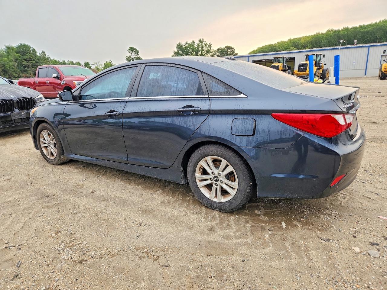 2014 Hyundai Sonata Gls Blue vin: 5NPEB4ACXEH938467