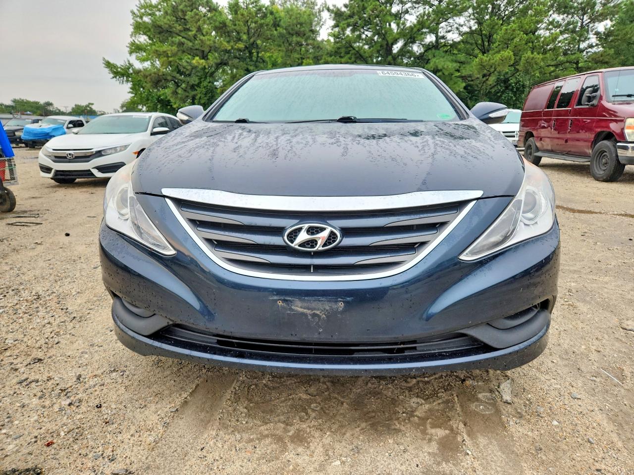 2014 Hyundai Sonata Gls Blue vin: 5NPEB4ACXEH938467