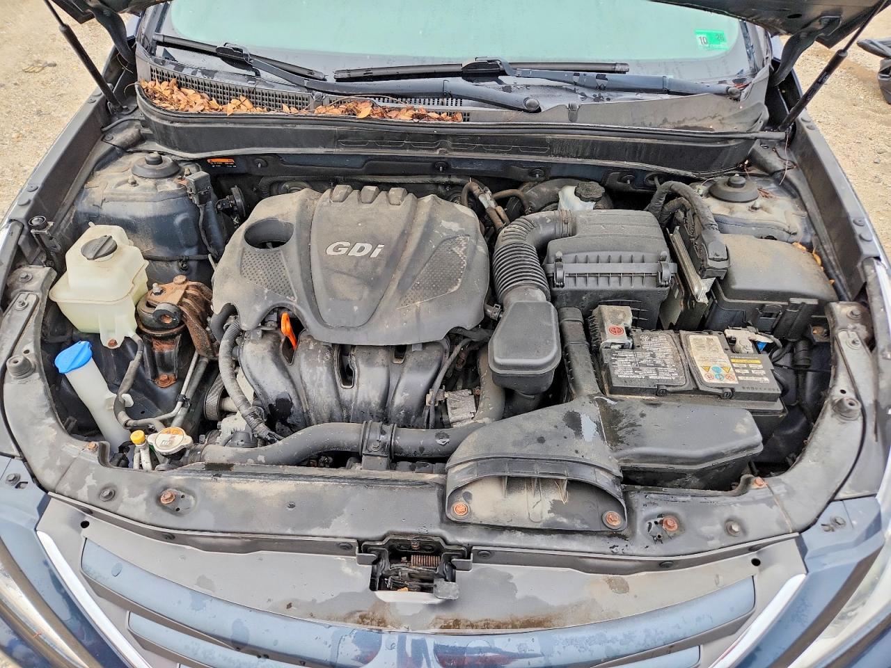 2014 Hyundai Sonata Gls Blue vin: 5NPEB4ACXEH938467