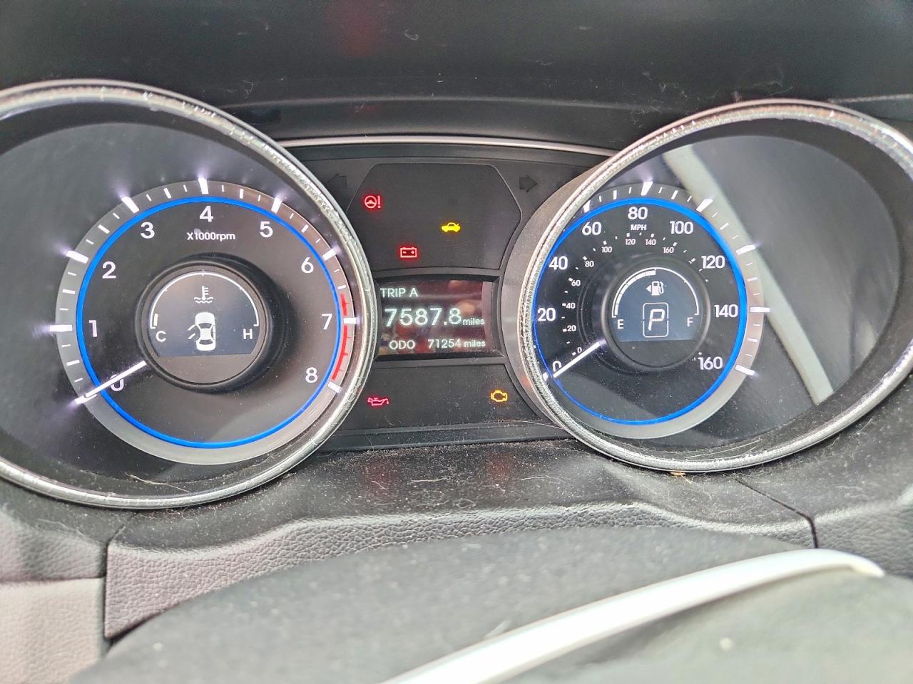 2014 Hyundai Sonata Gls Blue vin: 5NPEB4ACXEH938467