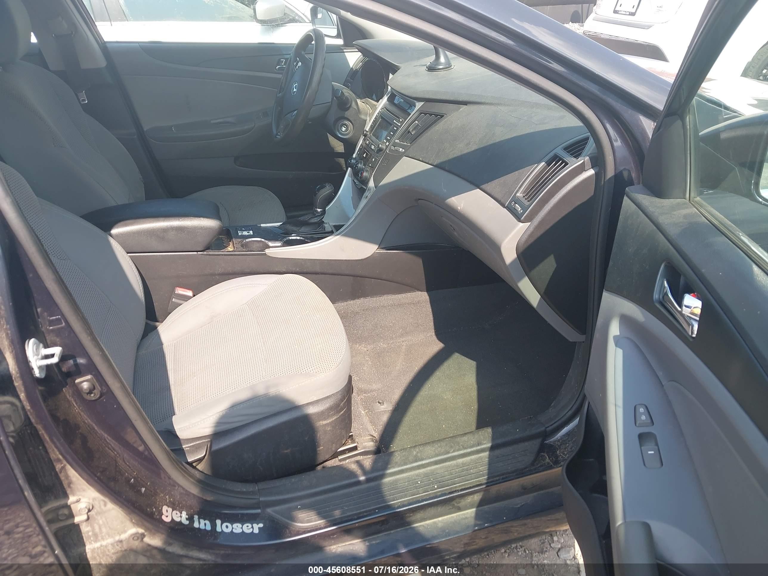 2014 Hyundai Sonata Gls Dark Blue vin: 5NPEB4ACXEH938484