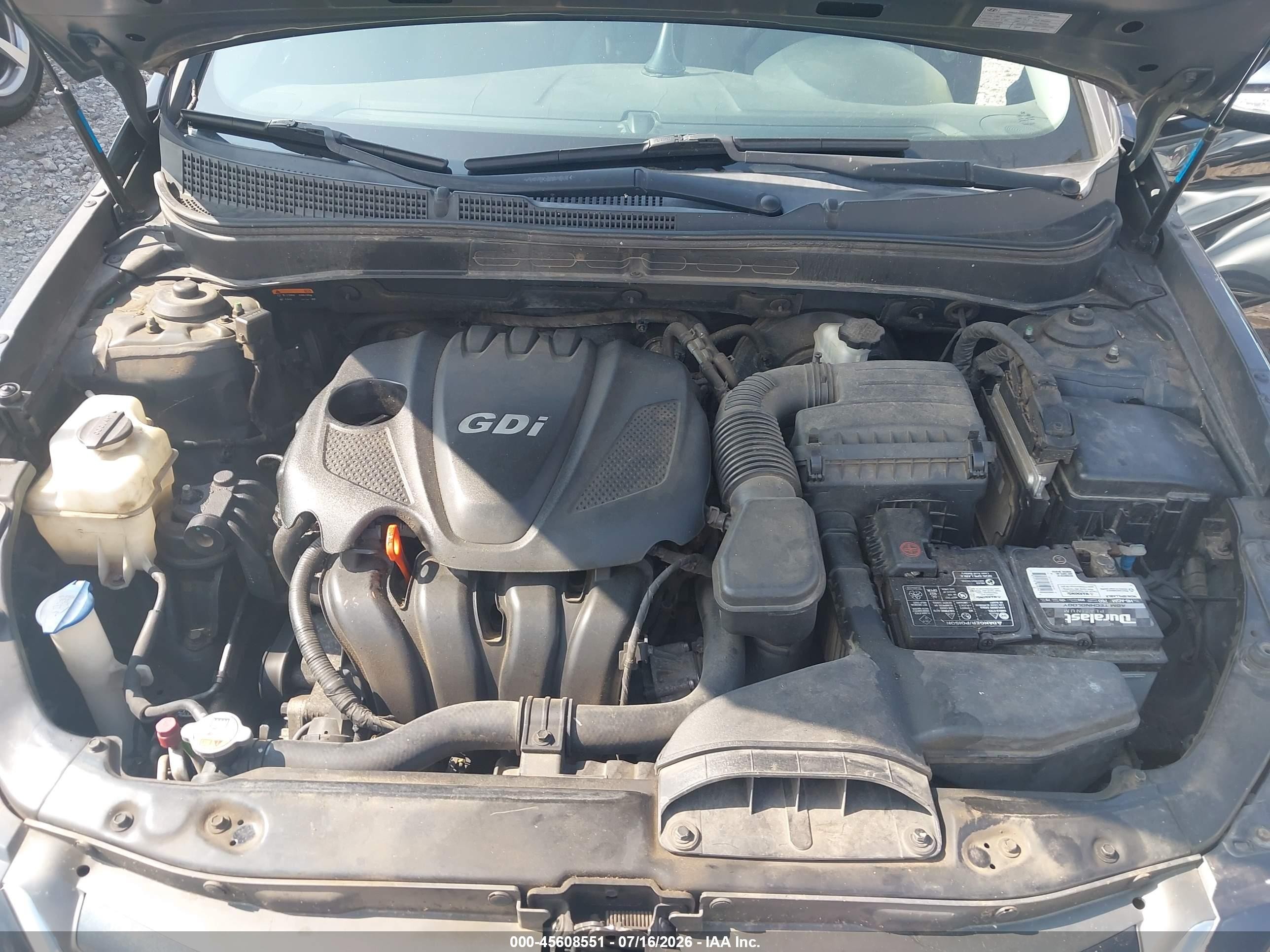 2014 Hyundai Sonata Gls Dark Blue vin: 5NPEB4ACXEH938484
