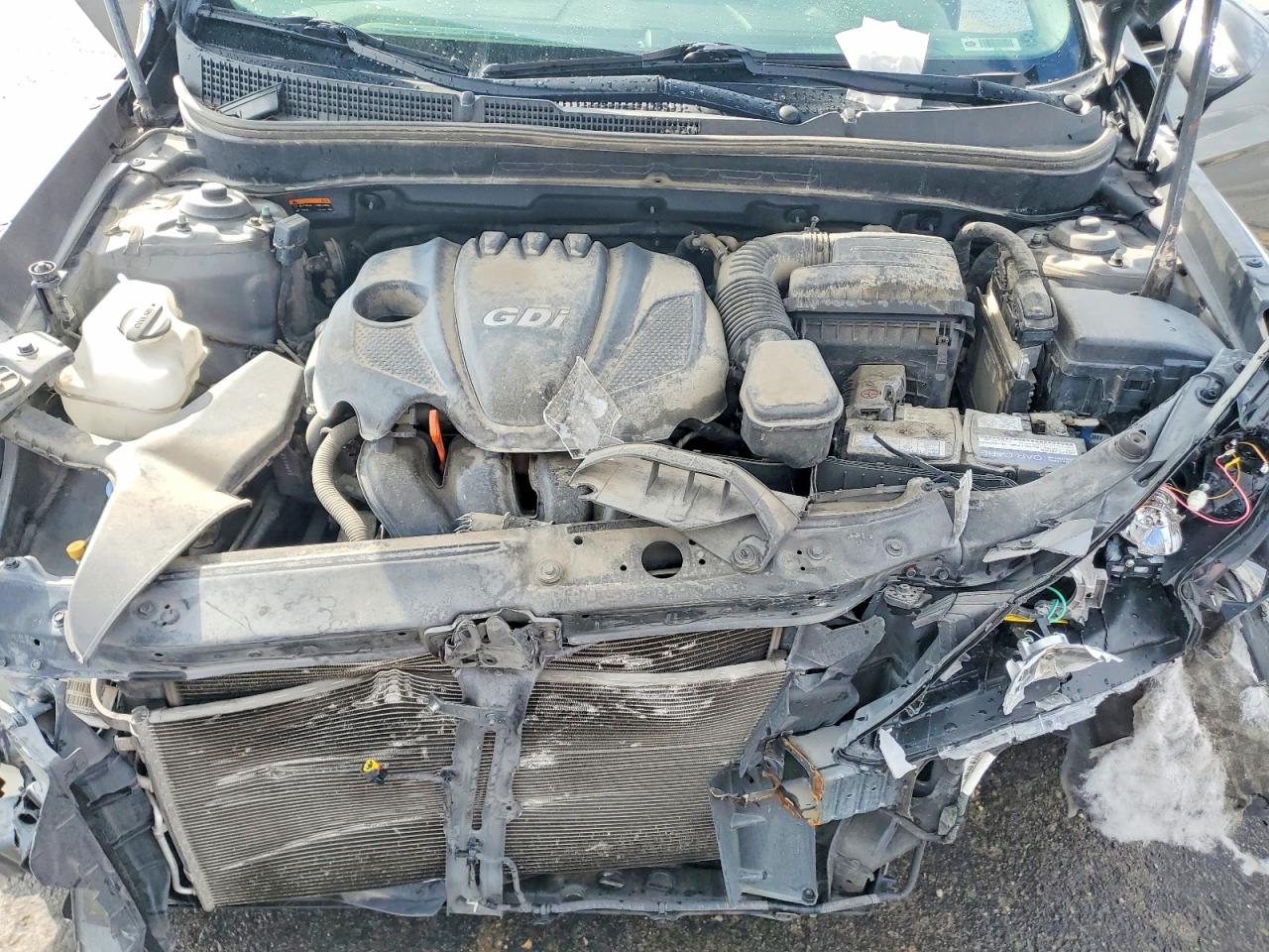 2014 Hyundai Sonata Gls Gray vin: 5NPEB4ACXEH940039