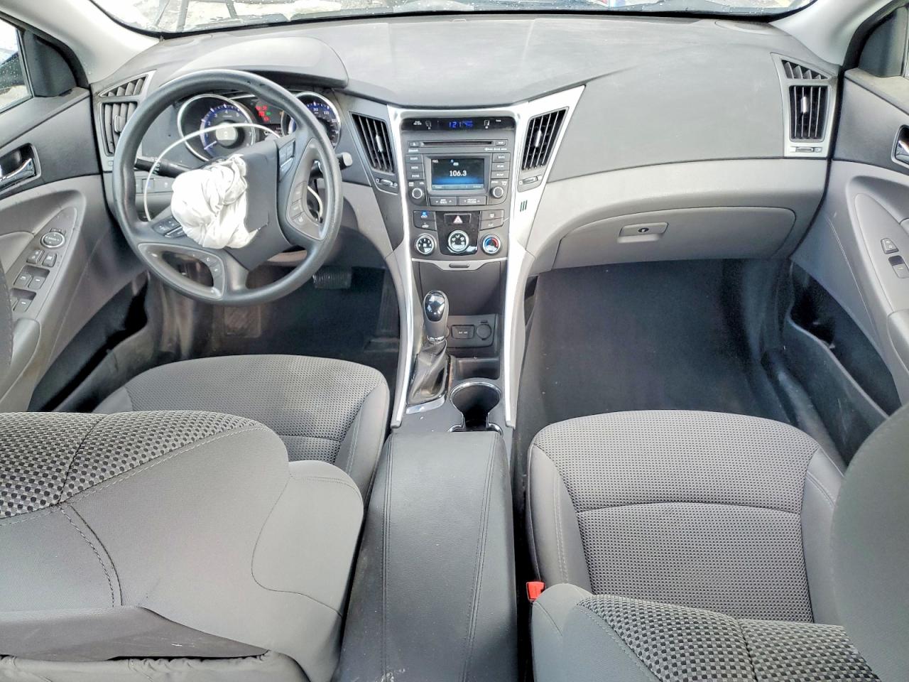 2014 Hyundai Sonata Gls Gray vin: 5NPEB4ACXEH940039