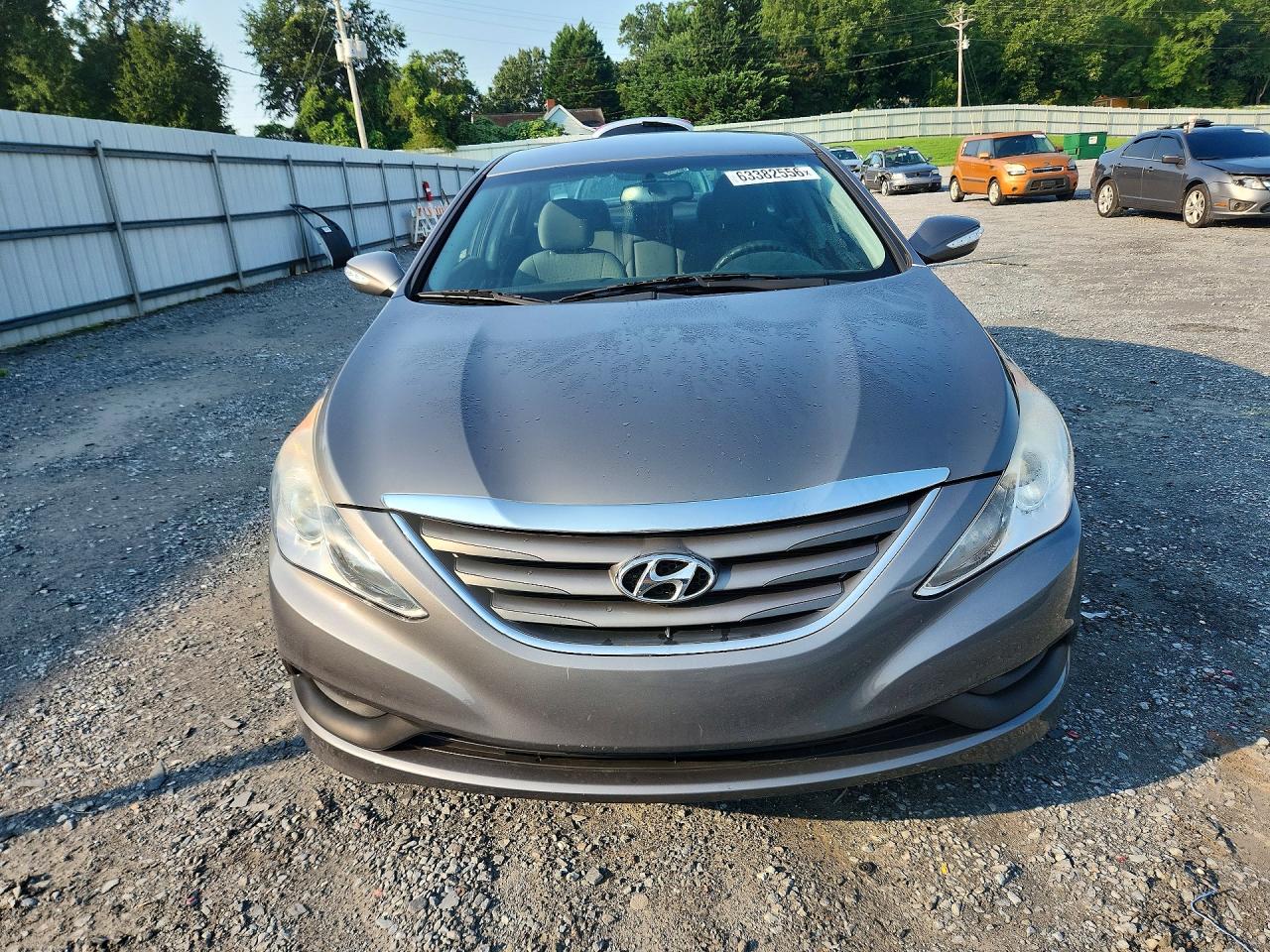 2014 Hyundai Sonata Gls Gray vin: 5NPEB4ACXEH941840