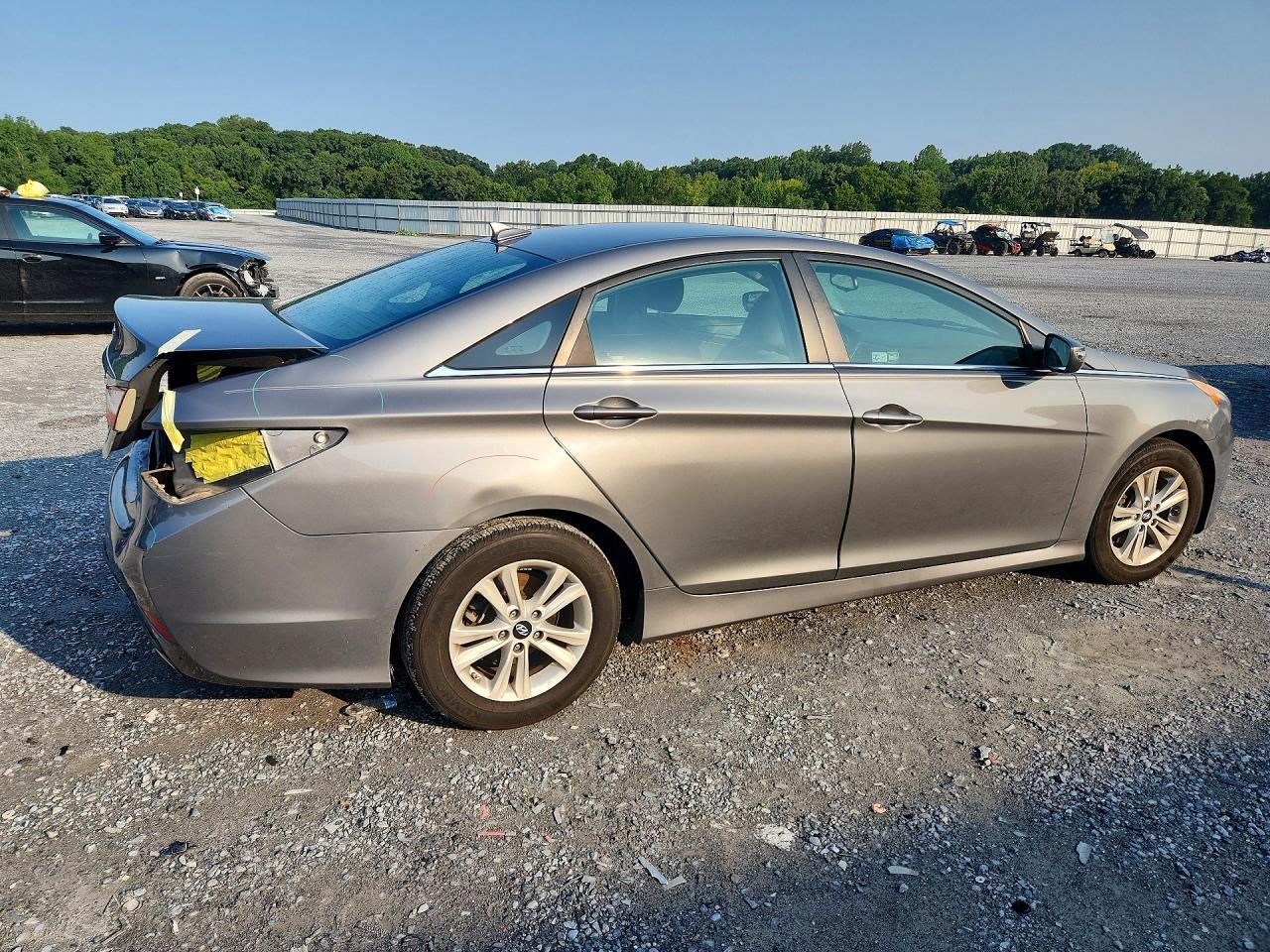 2014 Hyundai Sonata Gls Gray vin: 5NPEB4ACXEH941840