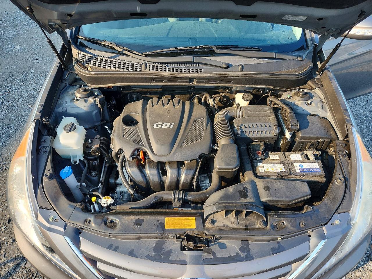 2014 Hyundai Sonata Gls Gray vin: 5NPEB4ACXEH941840
