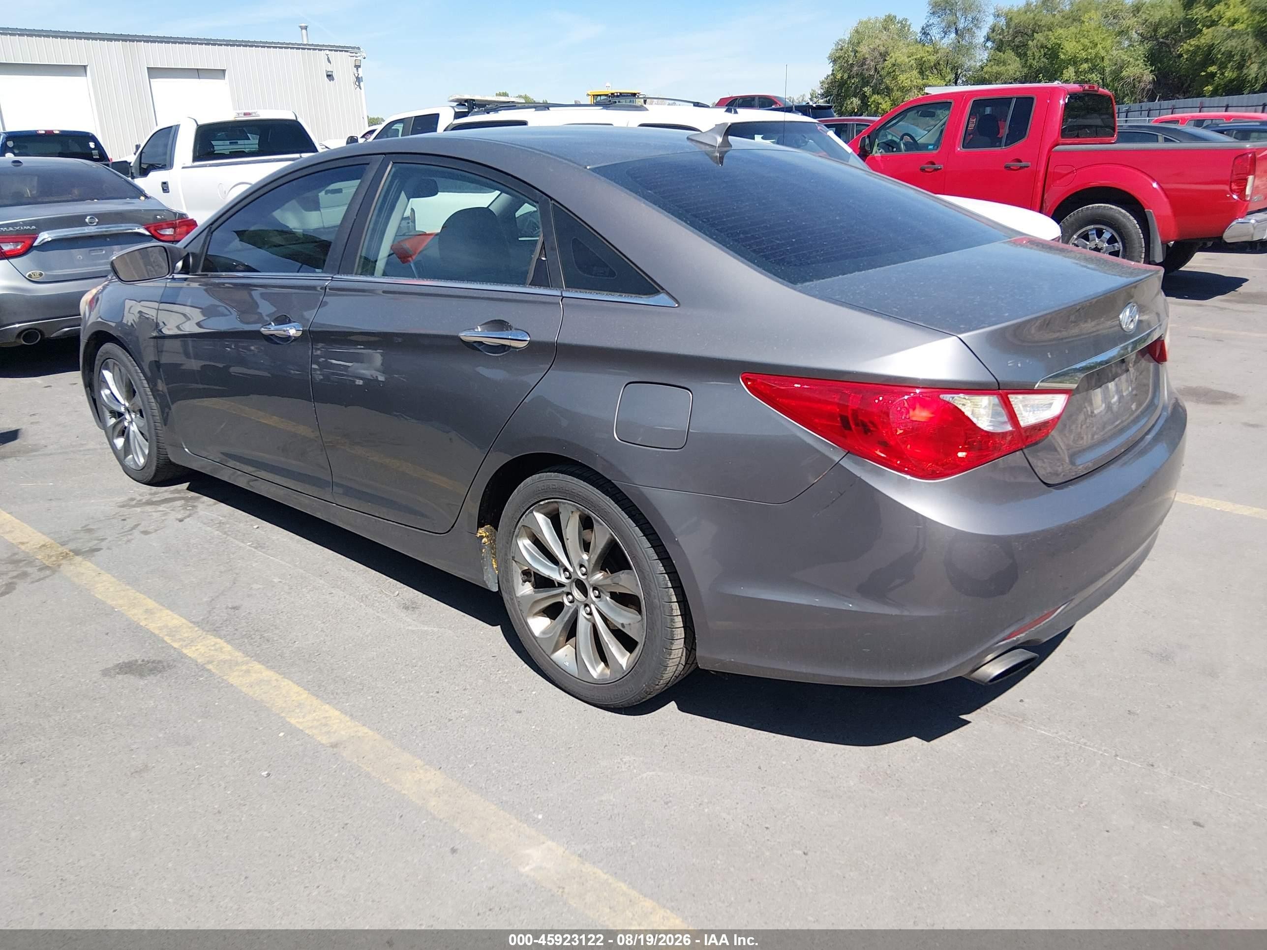2011 Hyundai Sonata Se 2.0t Gray vin: 5NPEC4AB0BH191946