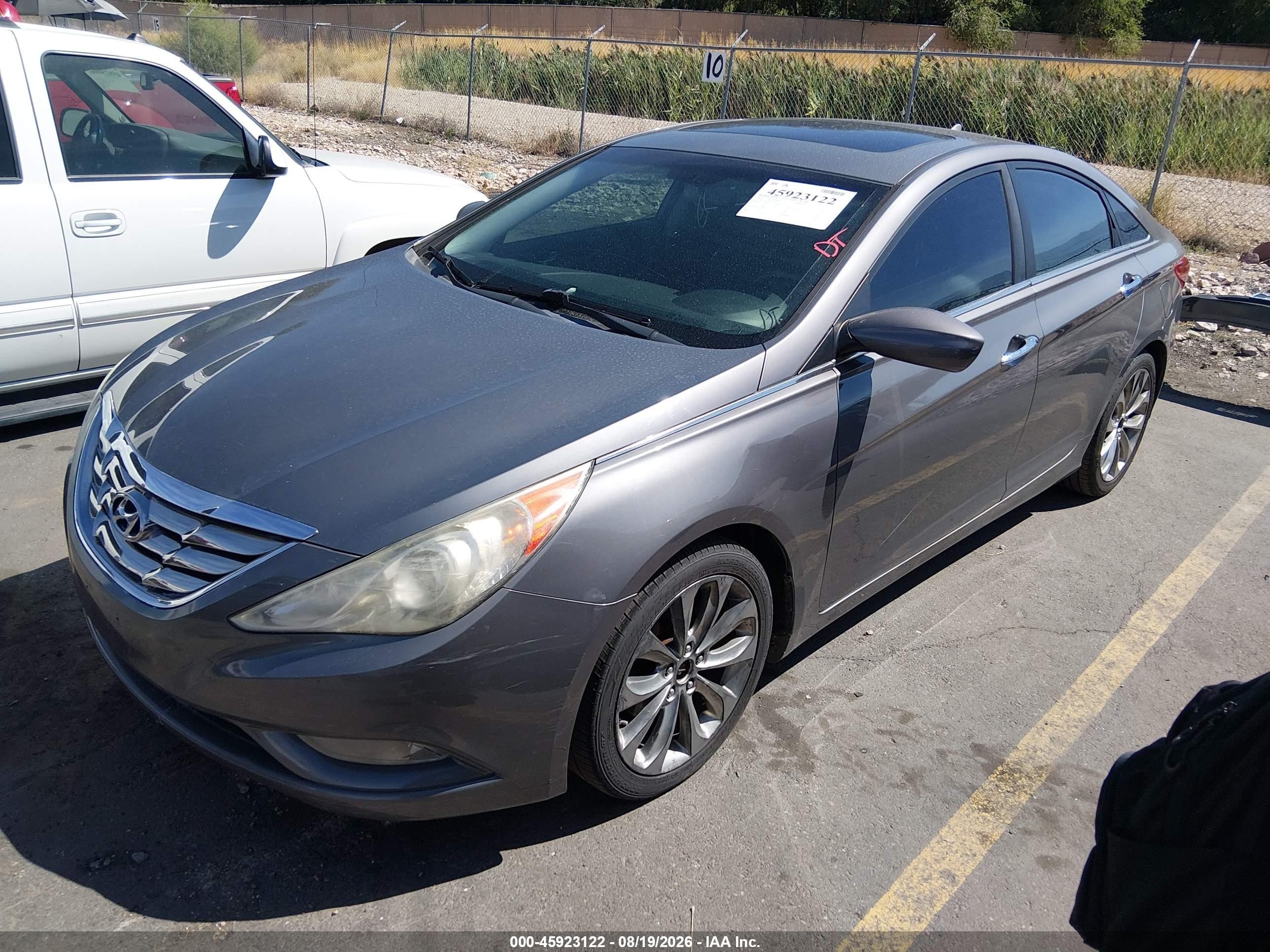 2011 Hyundai Sonata Se 2.0t Gray vin: 5NPEC4AB0BH191946
