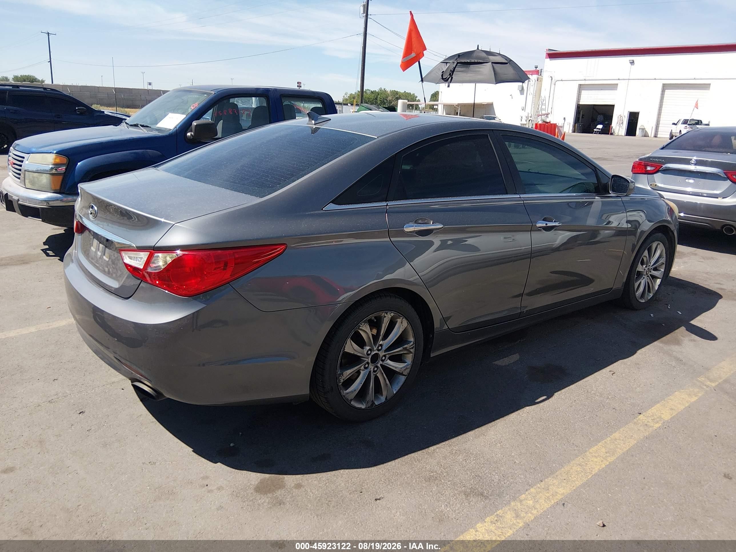 2011 Hyundai Sonata Se 2.0t Gray vin: 5NPEC4AB0BH191946