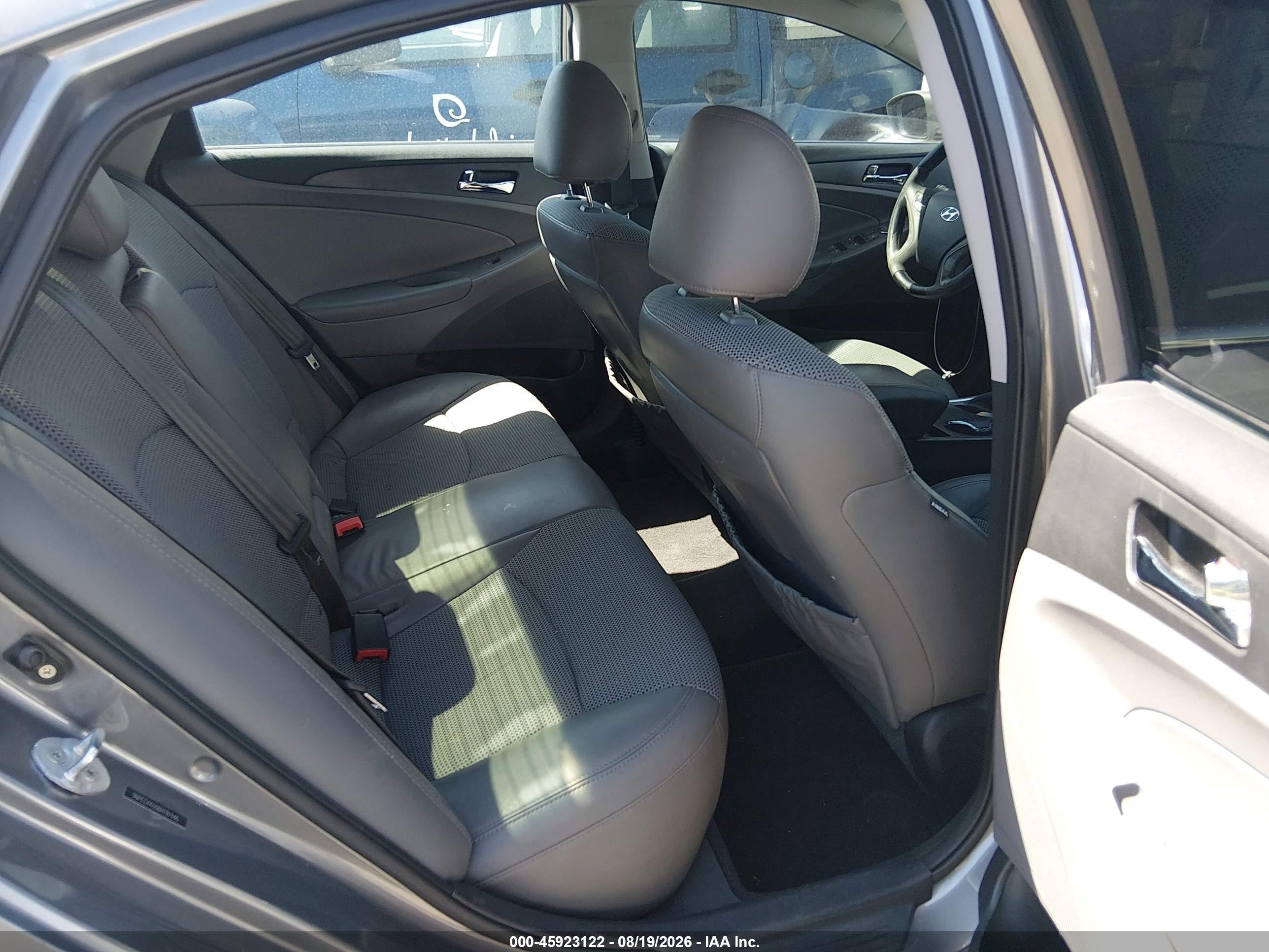 2011 Hyundai Sonata Se 2.0t Gray vin: 5NPEC4AB0BH191946