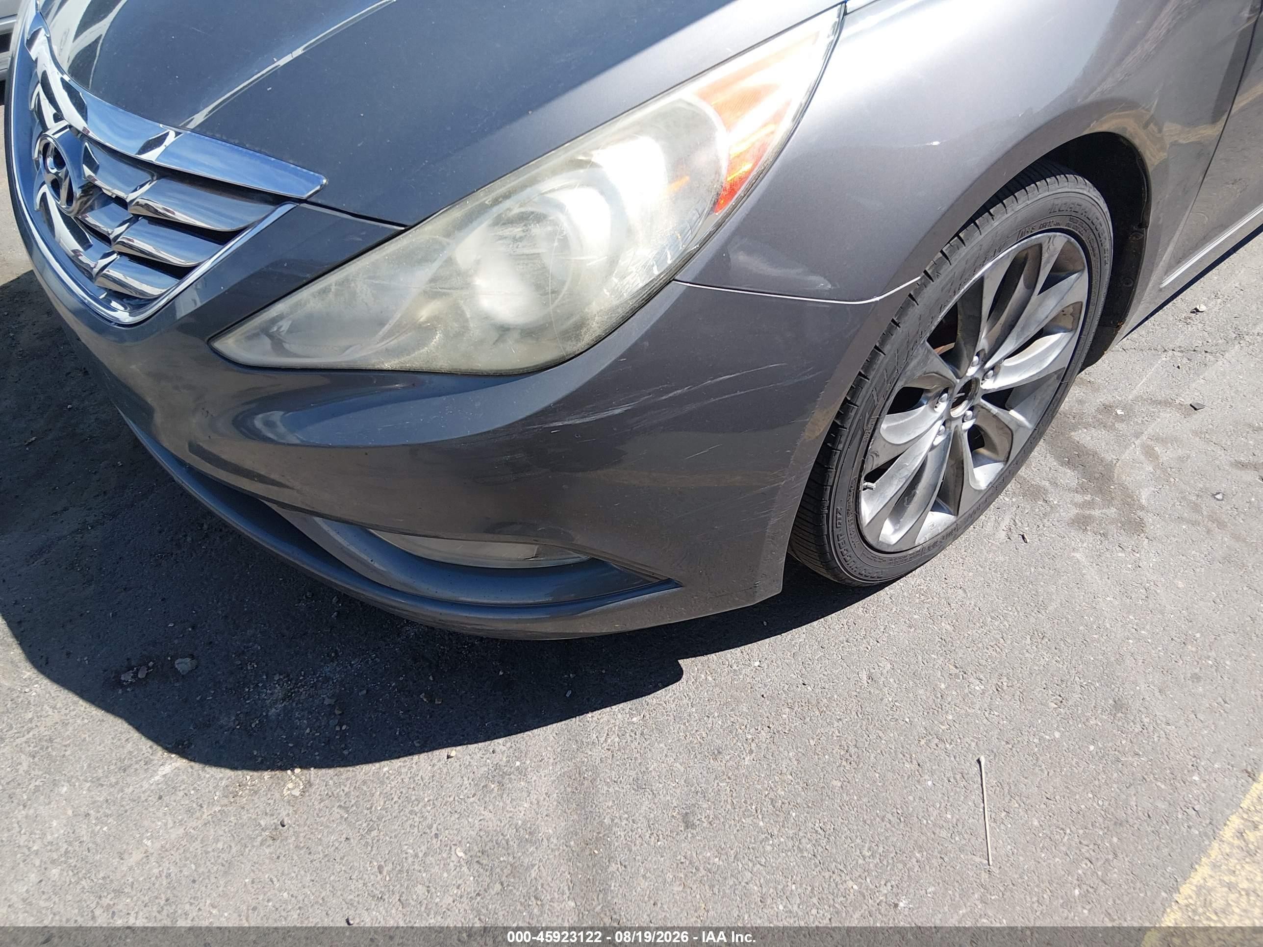 2011 Hyundai Sonata Se 2.0t Gray vin: 5NPEC4AB0BH191946