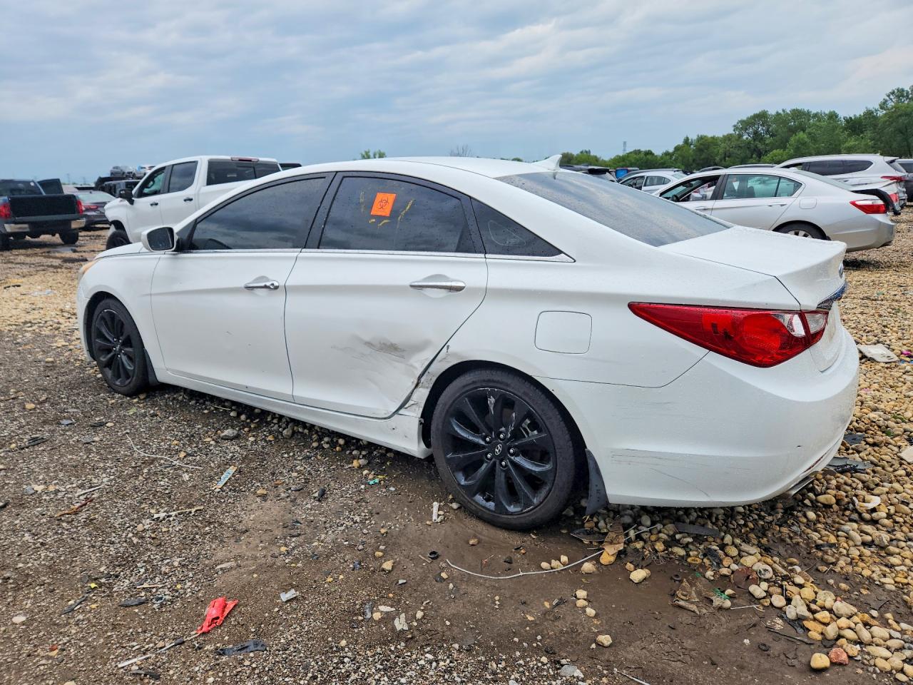 2011 Hyundai Sonata Se 2.0t Белый vin: 5NPEC4AB0BH194099