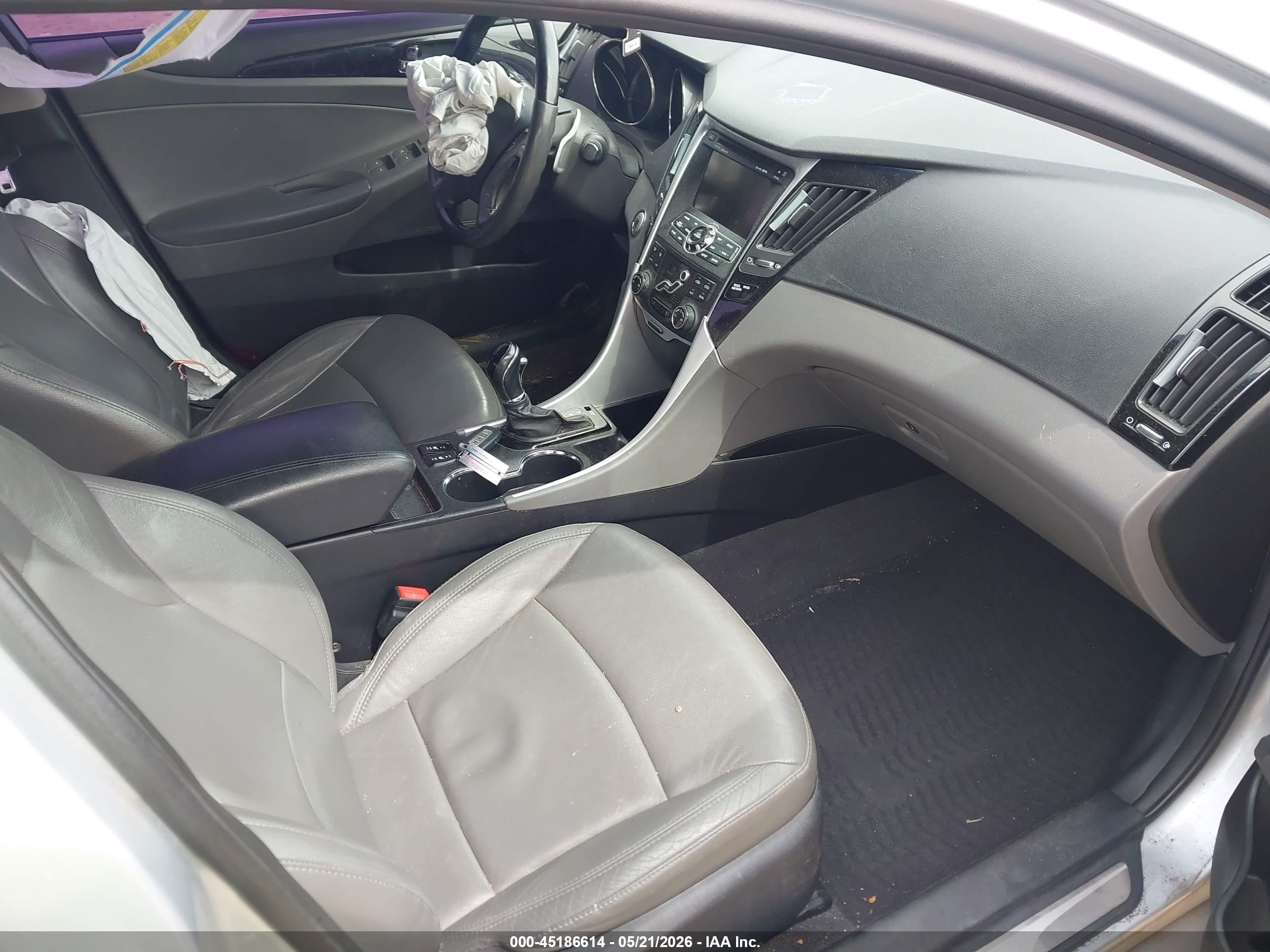 2011 Hyundai Sonata Limited 2.0t Silver vin: 5NPEC4AB0BH237601