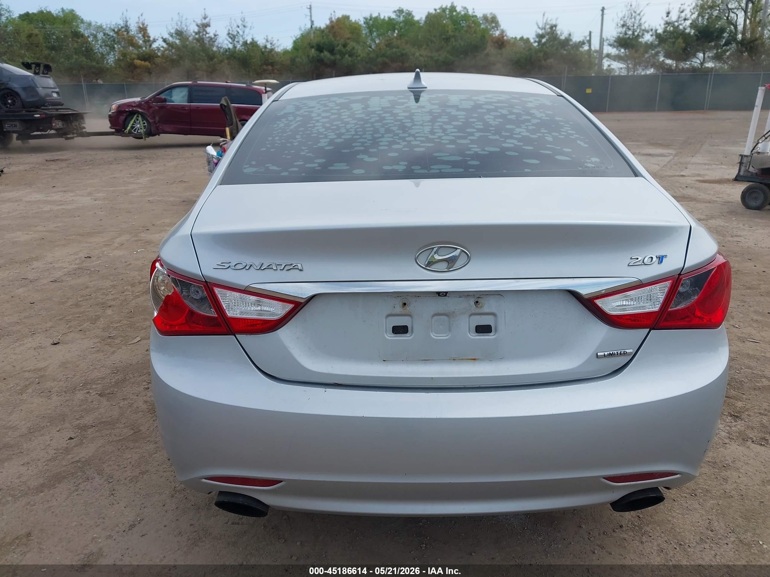 2011 Hyundai Sonata Limited 2.0t Silver vin: 5NPEC4AB0BH237601
