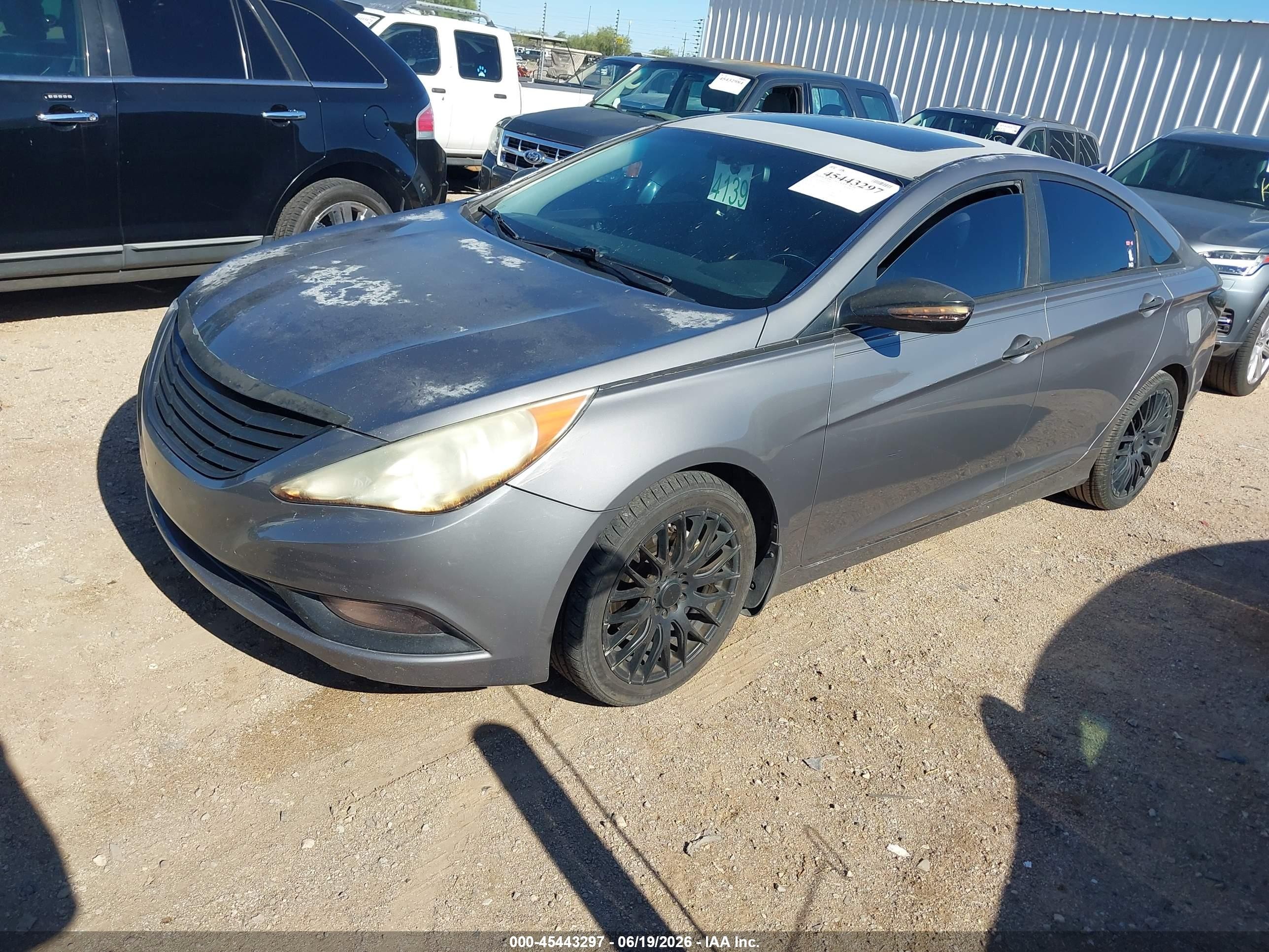 2011 Hyundai Sonata Limited 2.0t Gray vin: 5NPEC4AB0BH265883