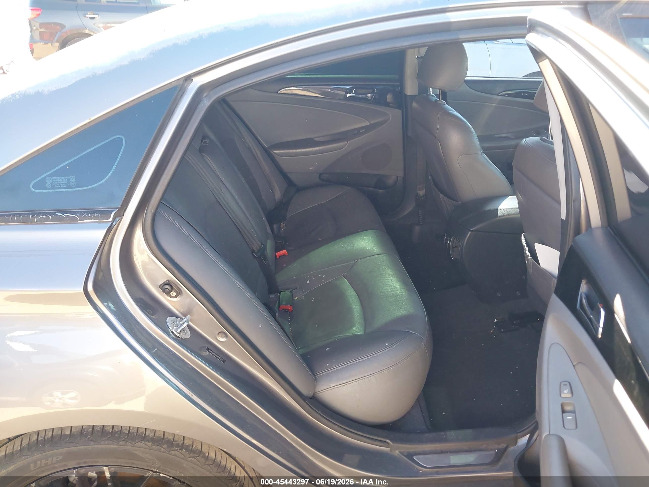 2011 Hyundai Sonata Limited 2.0t Gray vin: 5NPEC4AB0BH265883