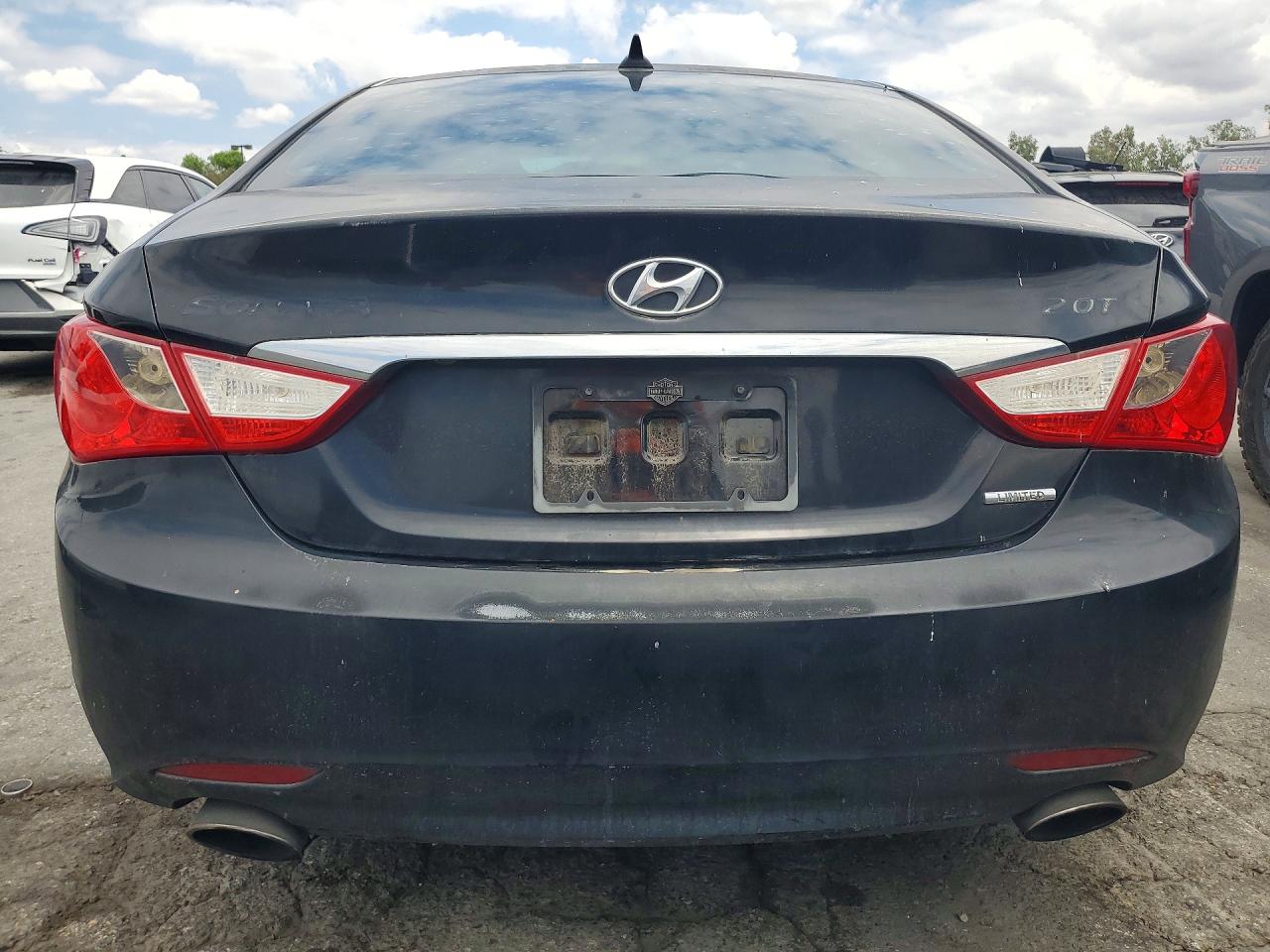 2011 Hyundai Sonata Limited 2.0t Black vin: 5NPEC4AB0BH276091