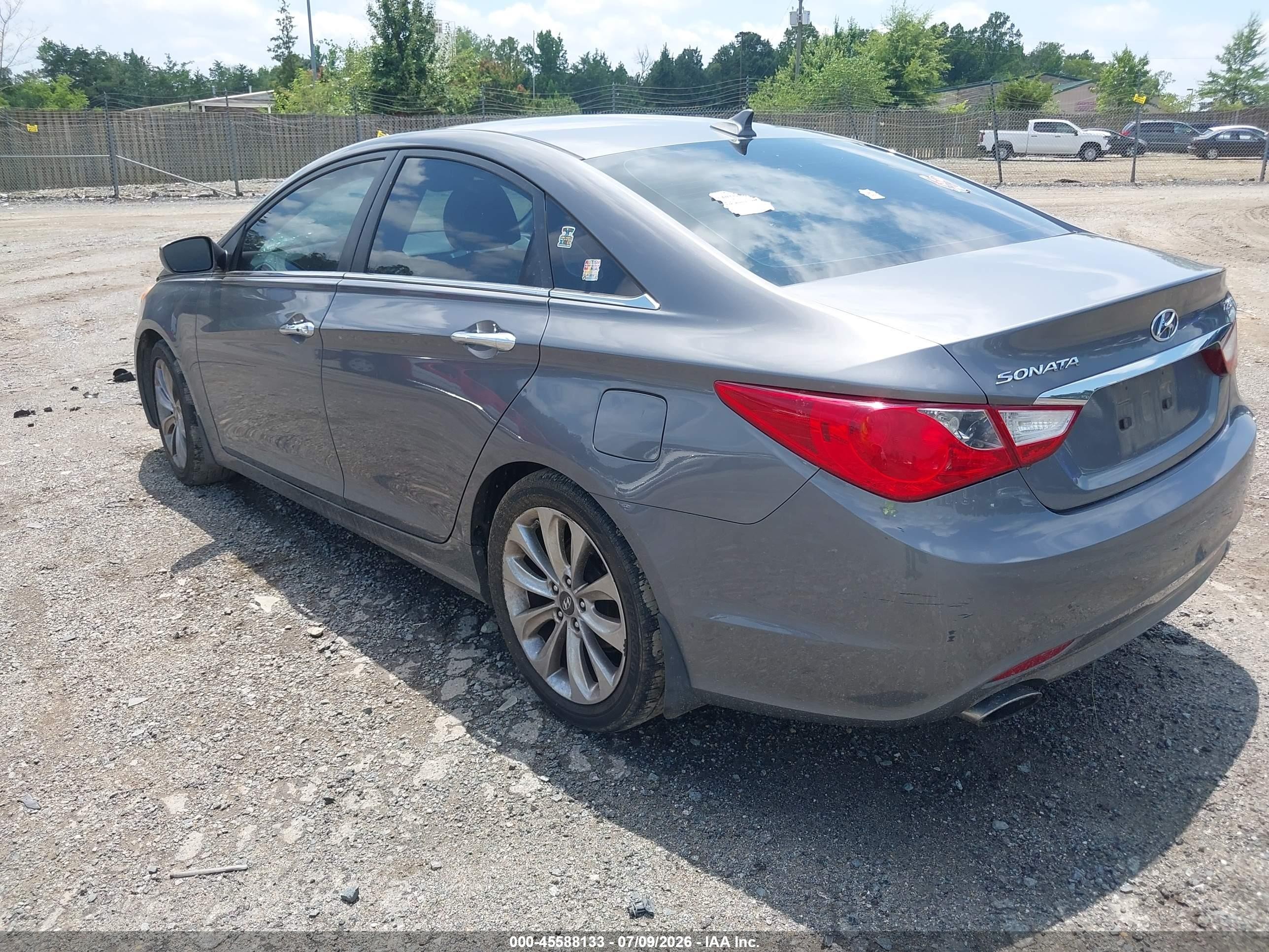 2011 Hyundai Sonata Se 2.0t Gray vin: 5NPEC4AB0BH315780