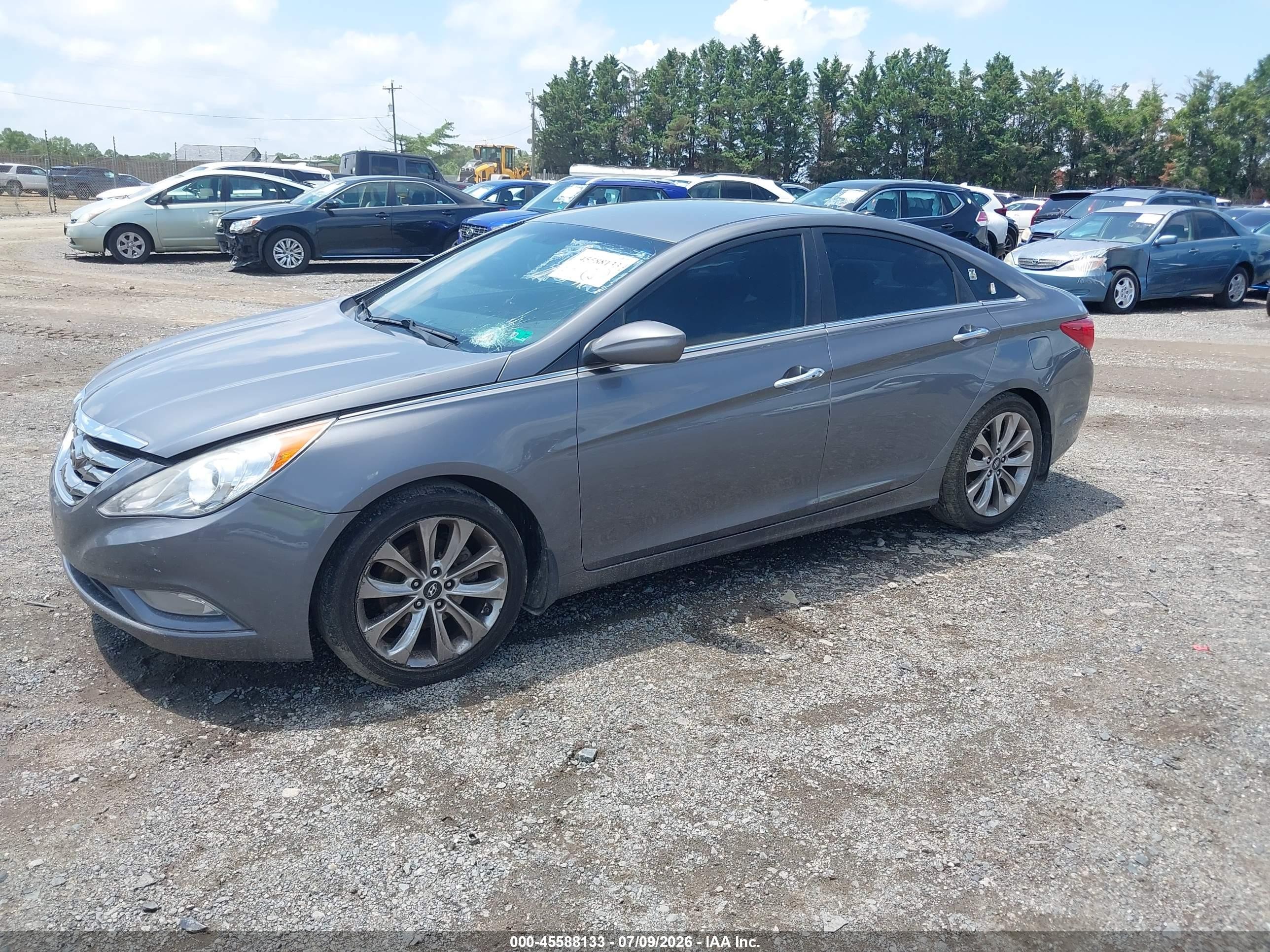 2011 Hyundai Sonata Se 2.0t Gray vin: 5NPEC4AB0BH315780