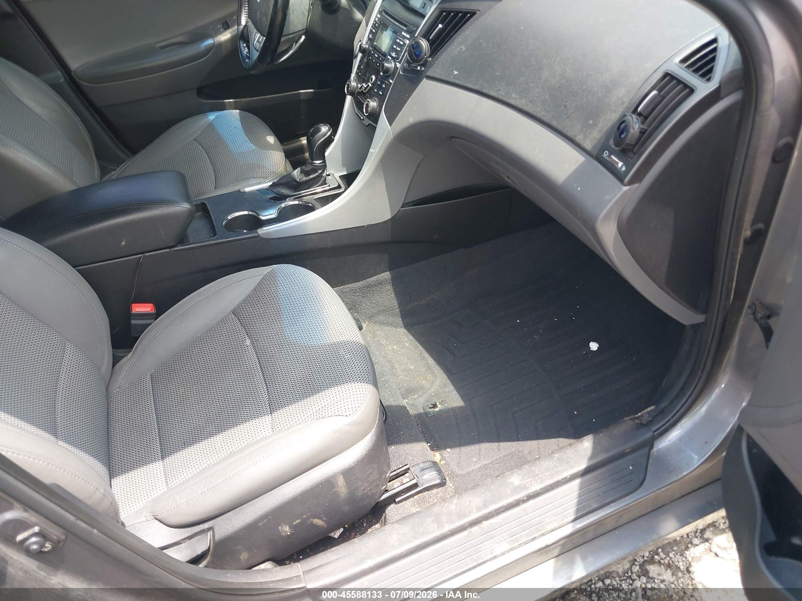 2011 Hyundai Sonata Se 2.0t Gray vin: 5NPEC4AB0BH315780