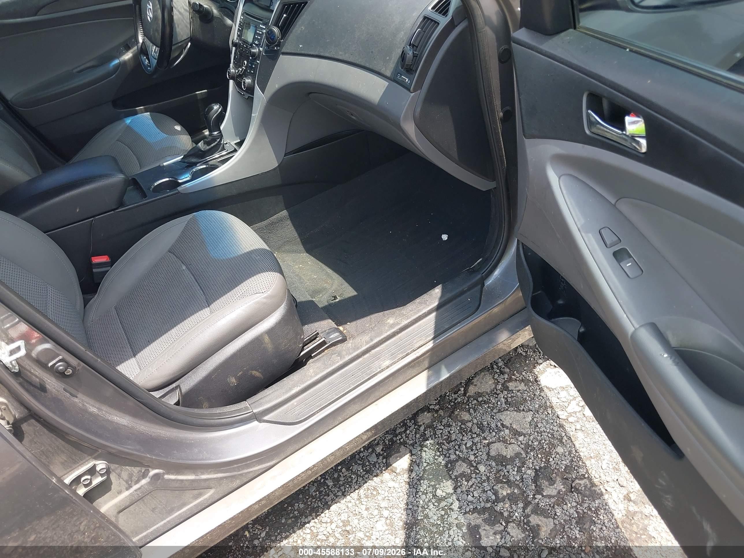 2011 Hyundai Sonata Se 2.0t Gray vin: 5NPEC4AB0BH315780