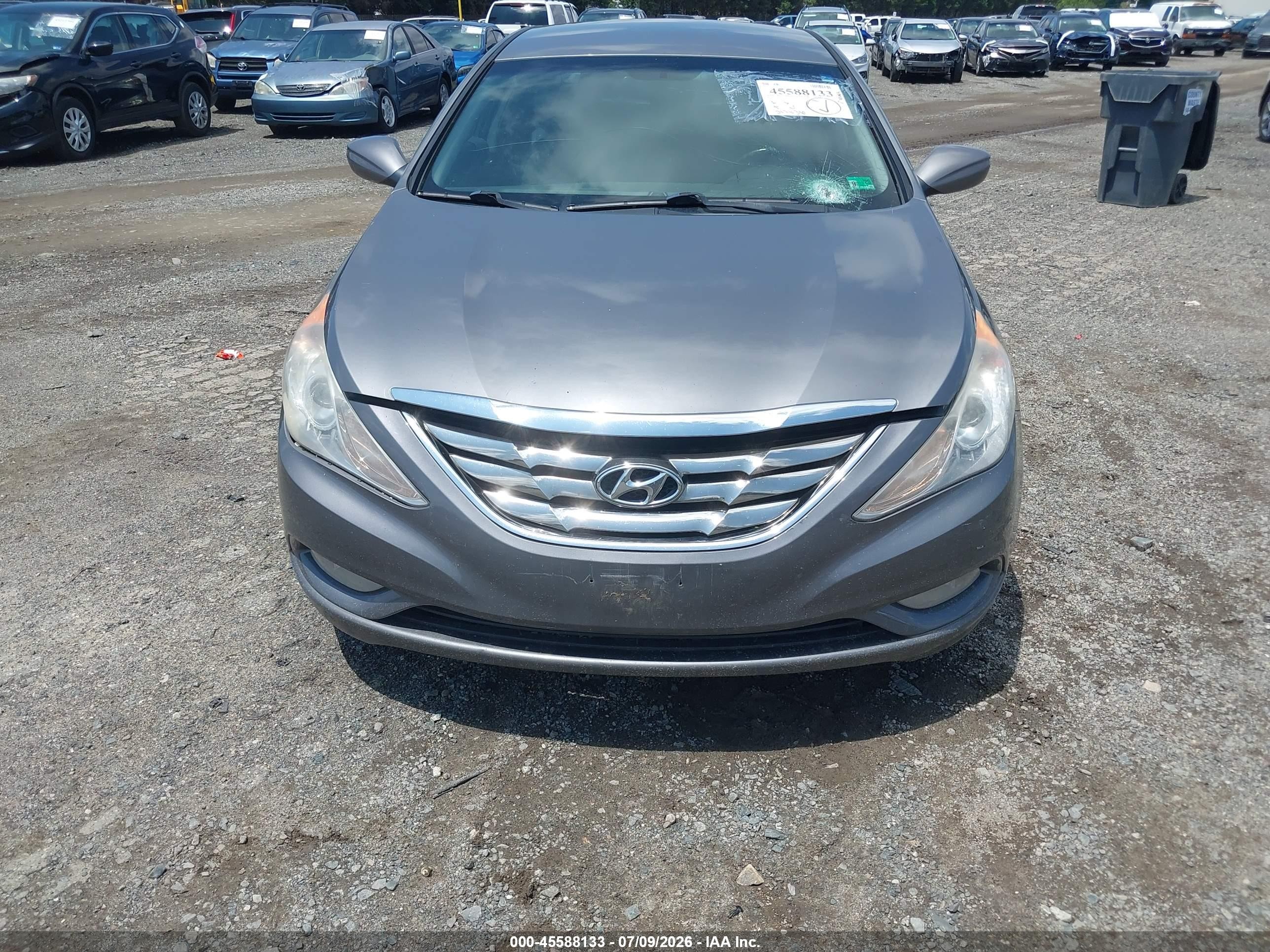 2011 Hyundai Sonata Se 2.0t Gray vin: 5NPEC4AB0BH315780
