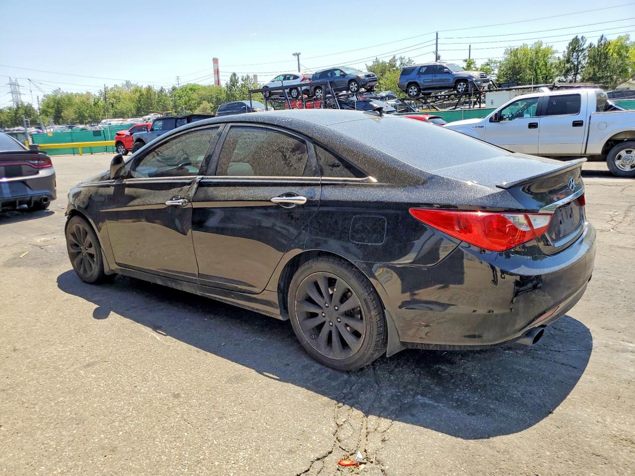 2012 Hyundai Sonata Se 2.0t Black vin: 5NPEC4AB0CH388360