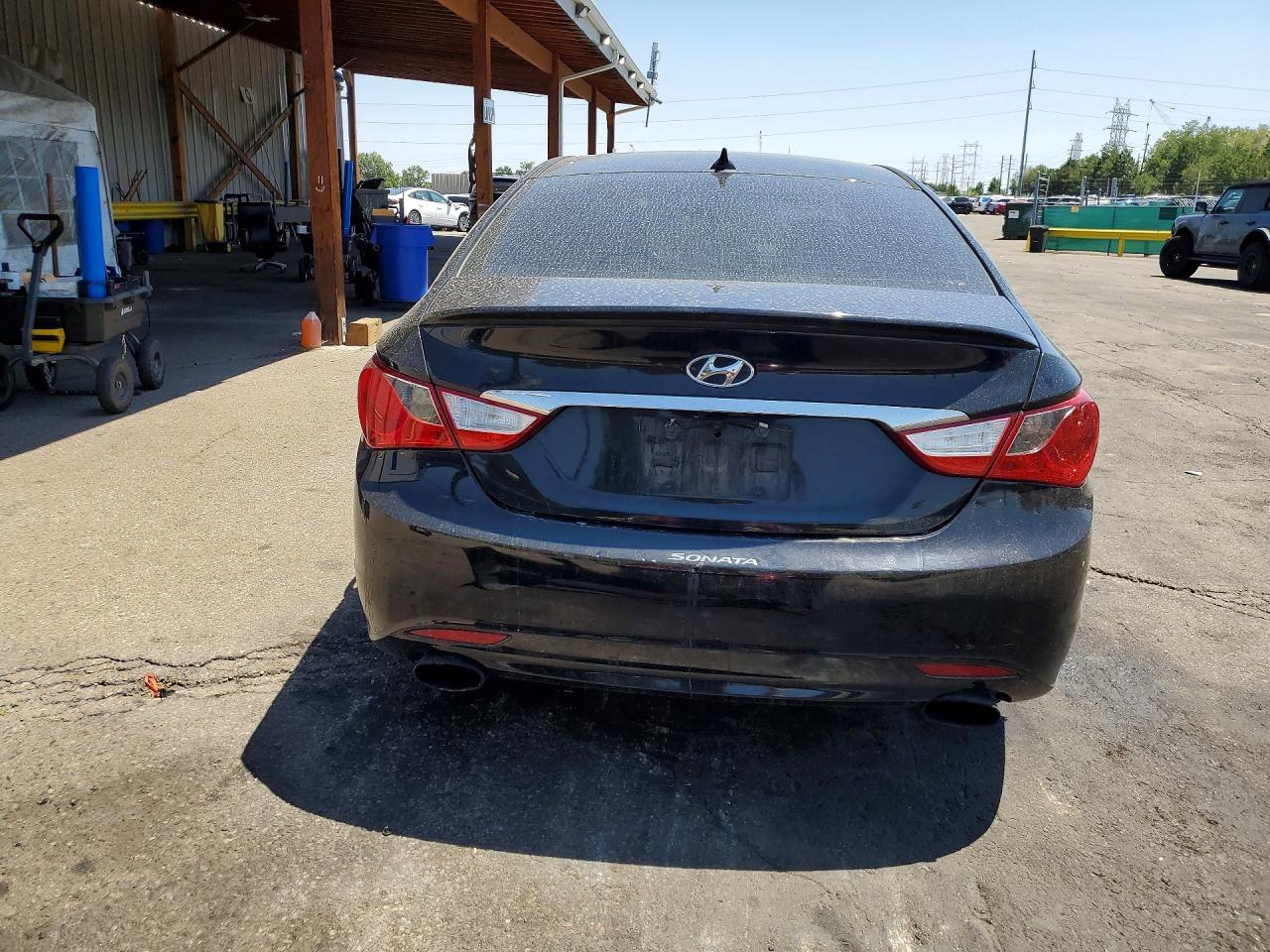 2012 Hyundai Sonata Se 2.0t Black vin: 5NPEC4AB0CH388360
