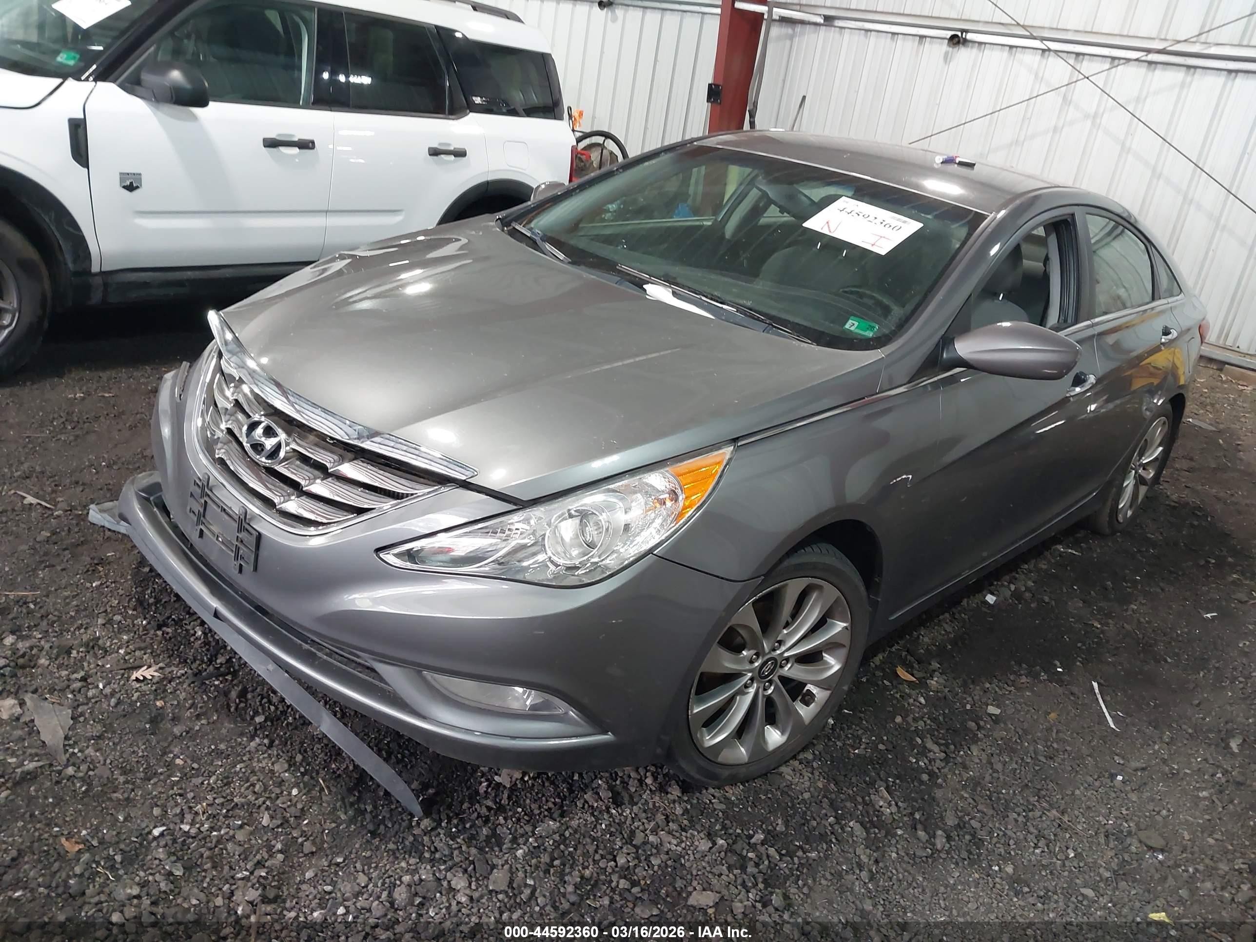 2012 Hyundai Sonata Se 2.0t Gray vin: 5NPEC4AB0CH409756