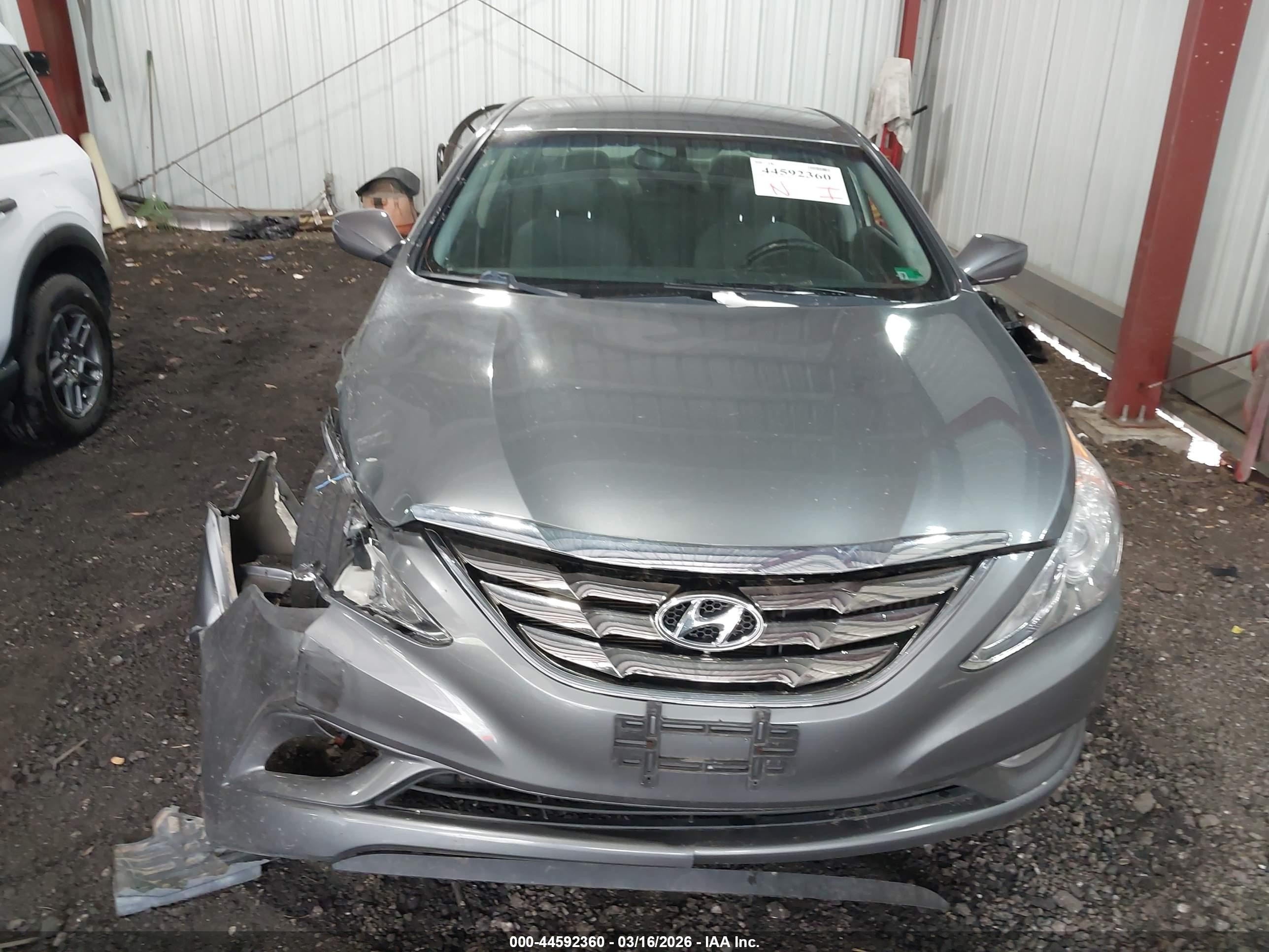 2012 Hyundai Sonata Se 2.0t Gray vin: 5NPEC4AB0CH409756
