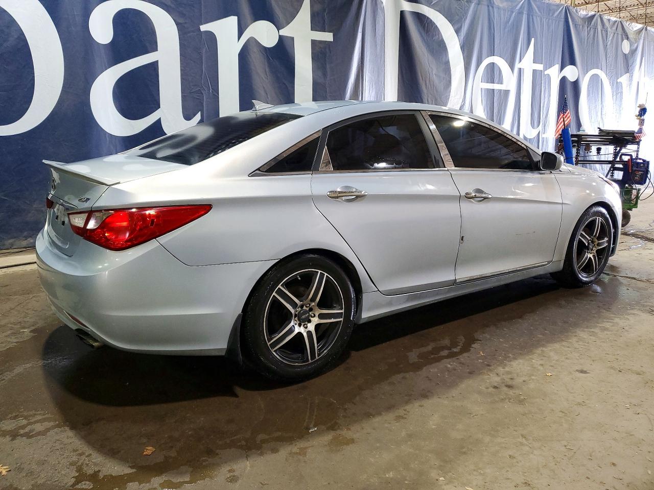 2012 Hyundai Sonata Se 2.0t Silver vin: 5NPEC4AB0CH412463