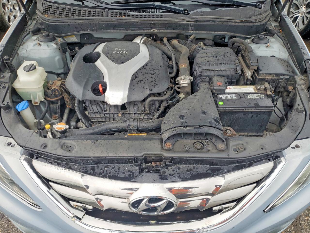 2012 Hyundai Sonata Se 2.0t Silver vin: 5NPEC4AB0CH412463