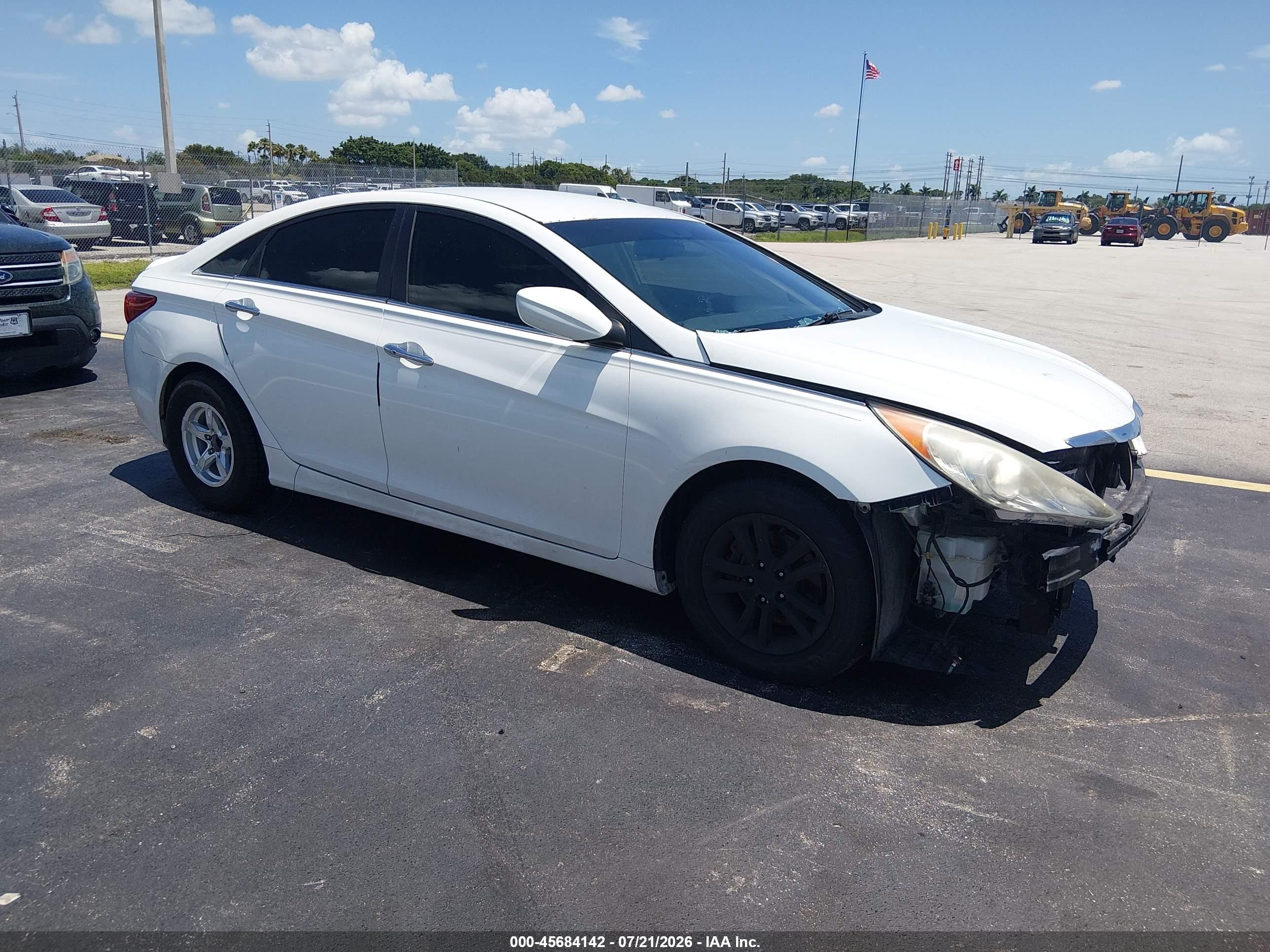 2012 Hyundai Sonata Se 2.0t White vin: 5NPEC4AB0CH439713