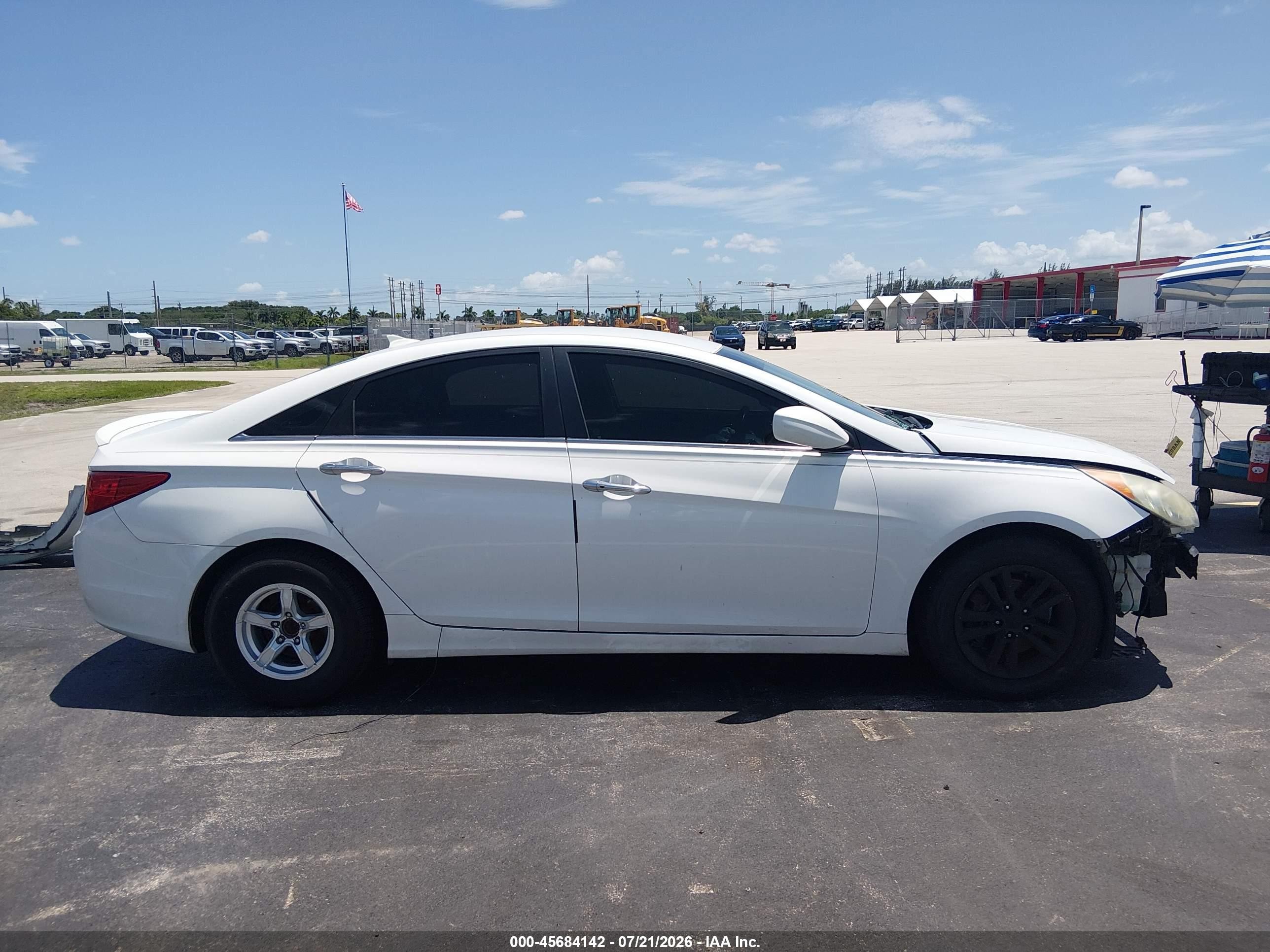 2012 Hyundai Sonata Se 2.0t White vin: 5NPEC4AB0CH439713