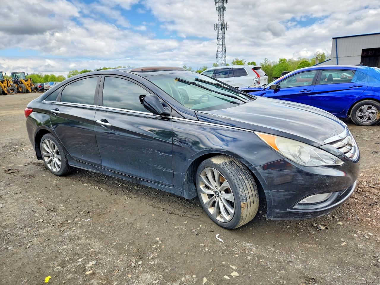 2012 Hyundai Sonata Se 2.0t Black vin: 5NPEC4AB0CH445351