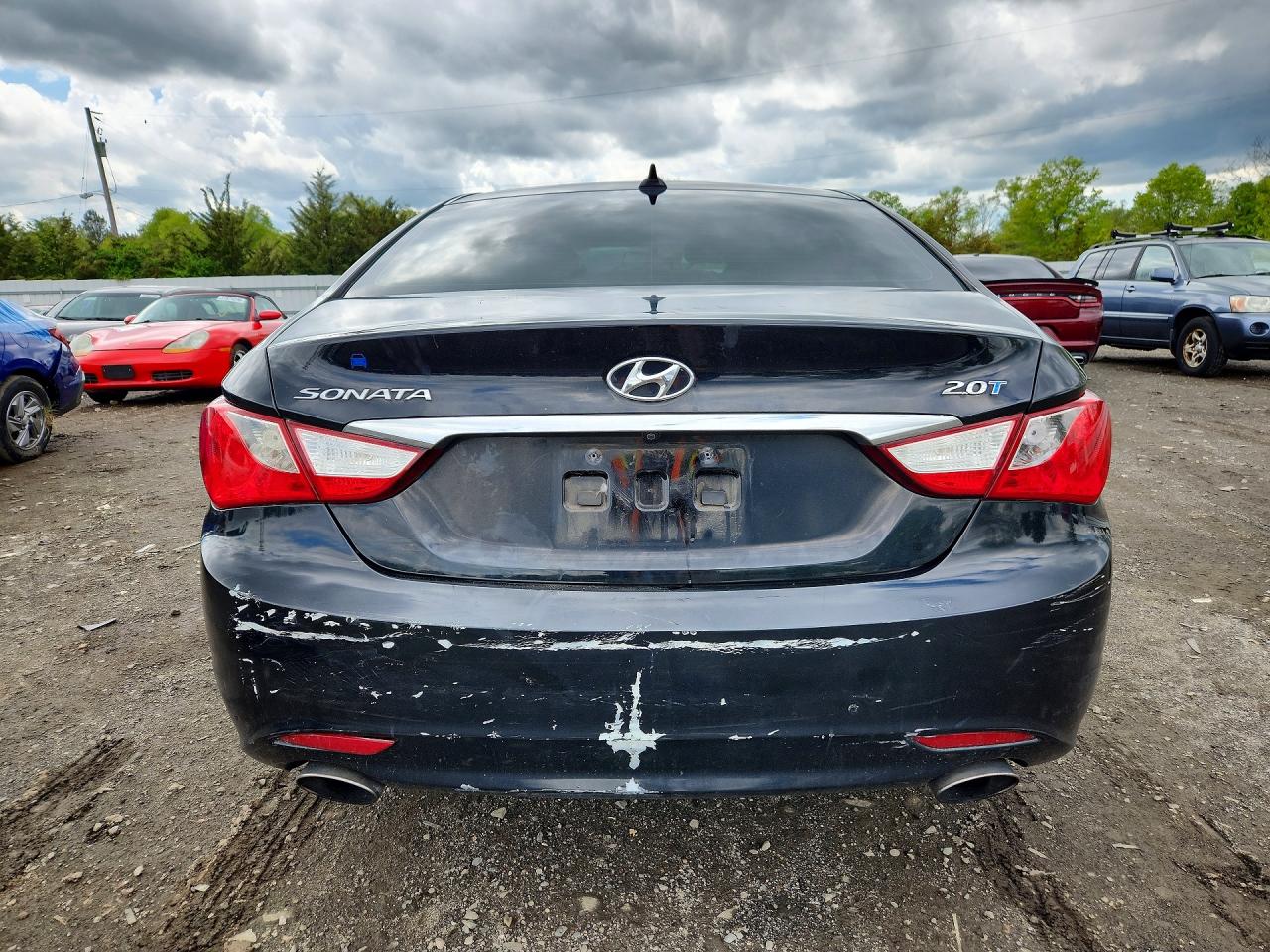 2012 Hyundai Sonata Se 2.0t Black vin: 5NPEC4AB0CH445351
