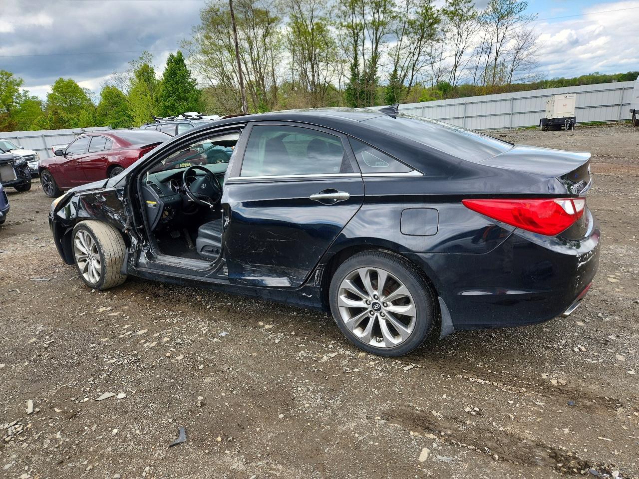 2012 Hyundai Sonata Se 2.0t Black vin: 5NPEC4AB0CH445351